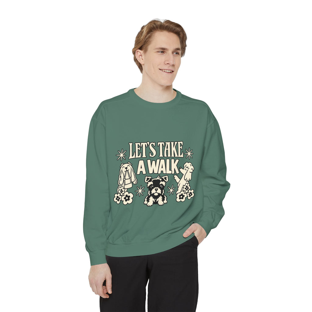 Unisex Garment-Dyed Sweatshirt - Sculpted Heritage