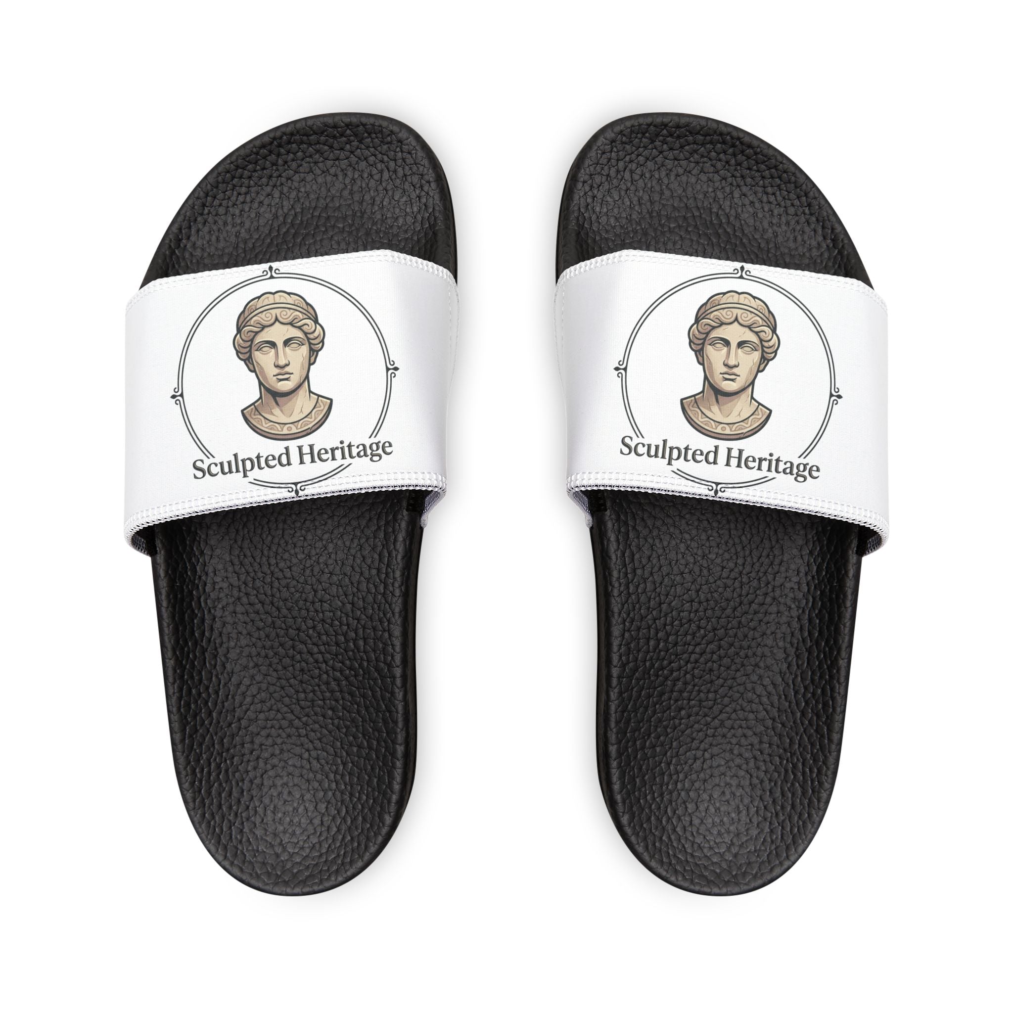 Men's Removable-Strap Slide Sandals — Customizable Comfort Slides - Sculpted Heritage