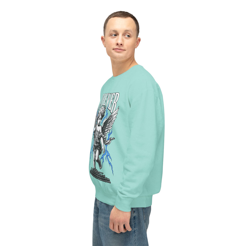 Sculpted Heritage Sweatshirt — Vintage Cherub Graphic - Sculpted Heritage