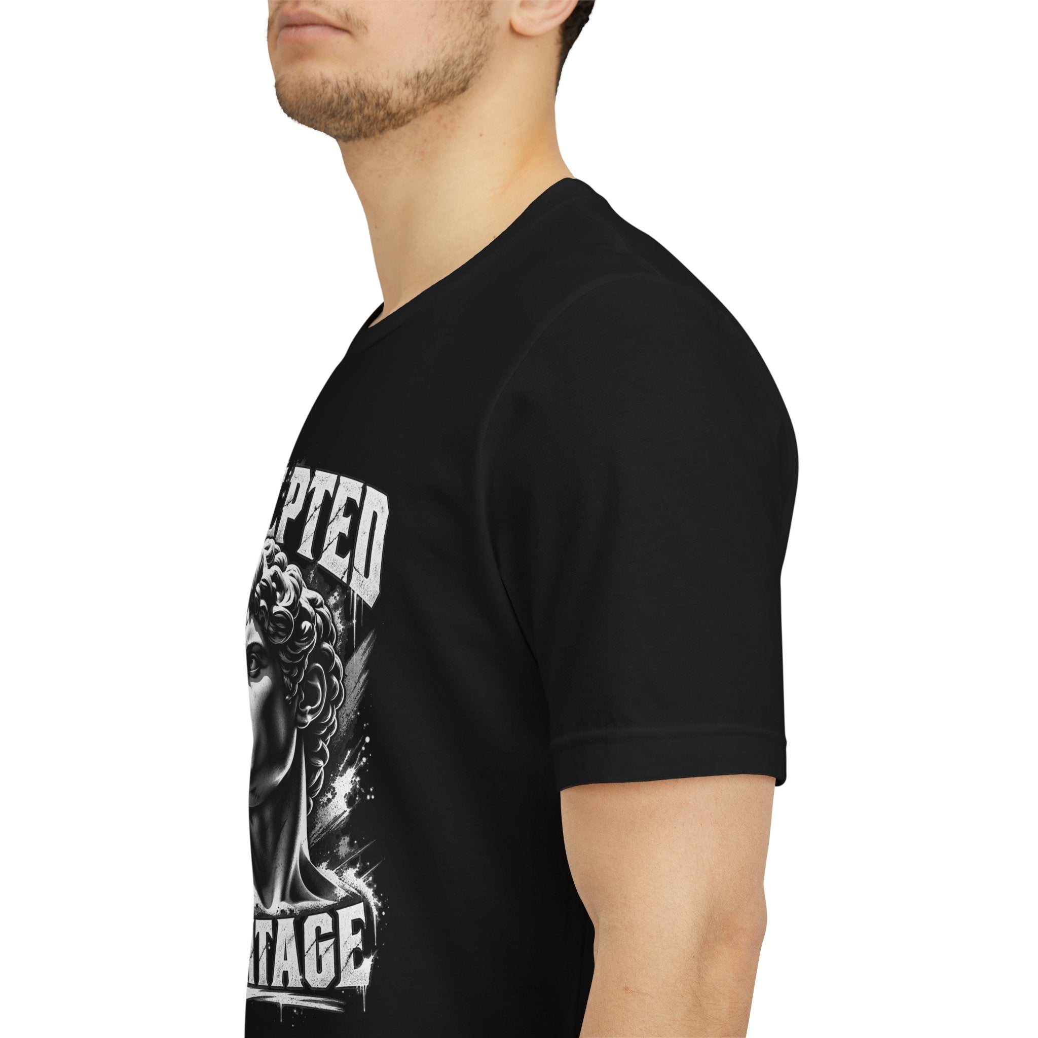 Sculpted Heritage Tee — David Statue Vintage Art Graphic Shirt