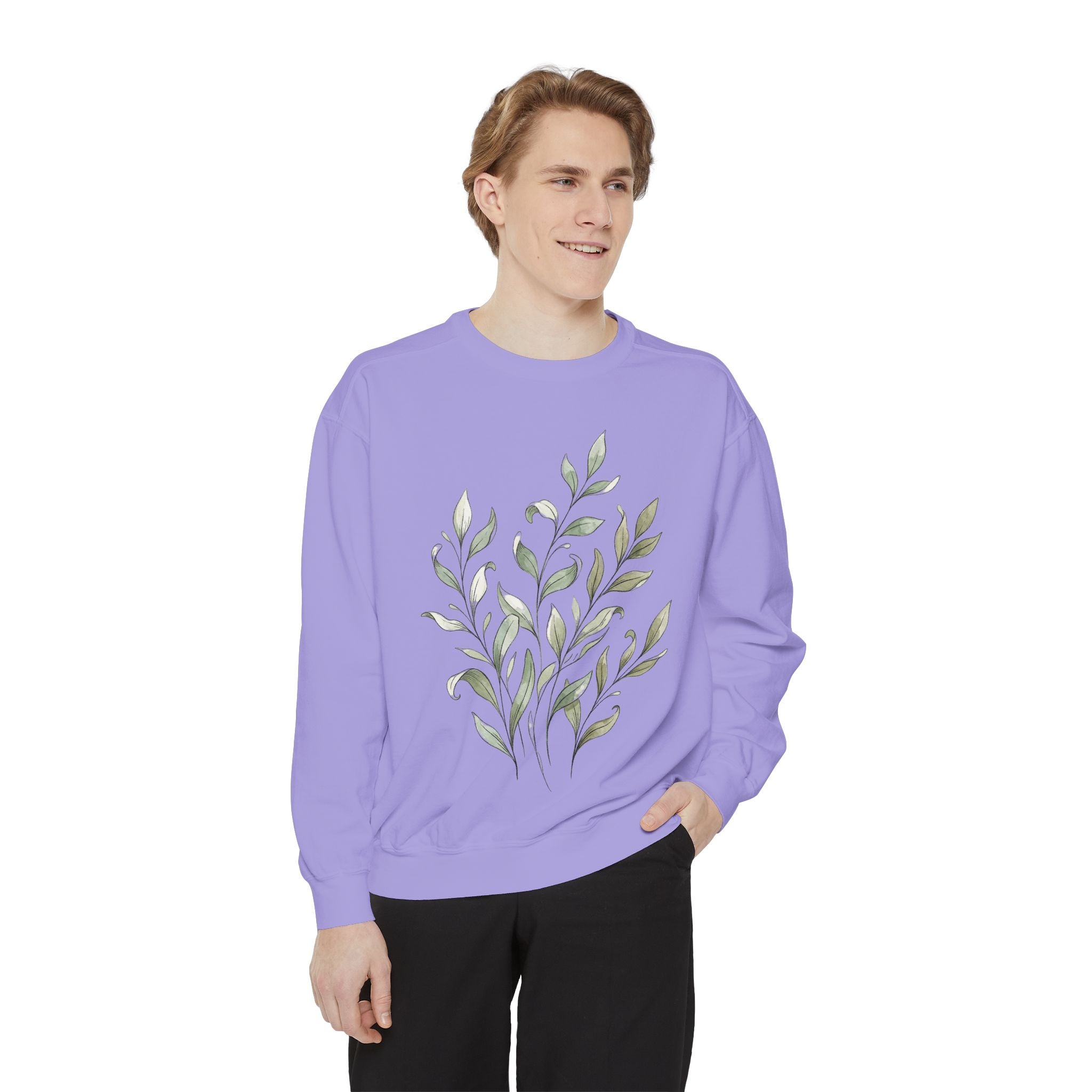 Unisex Garment-Dyed Sweatshirt - Sculpted Heritage