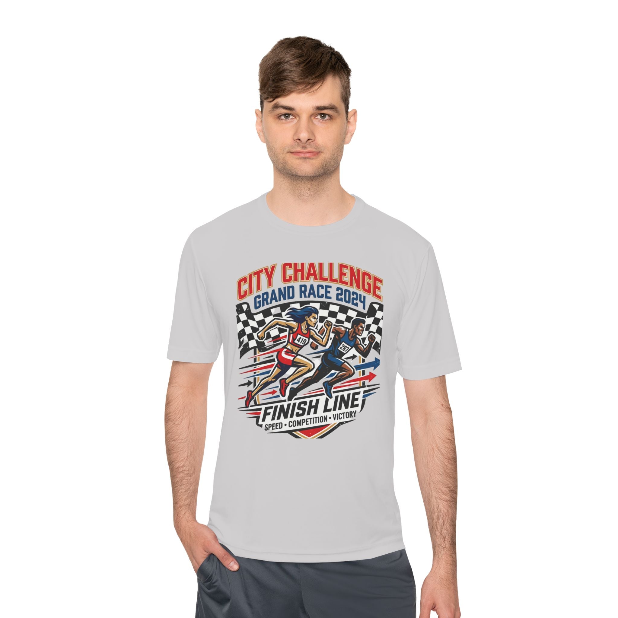 Unisex Moisture Wicking Tee - Sculpted Heritage