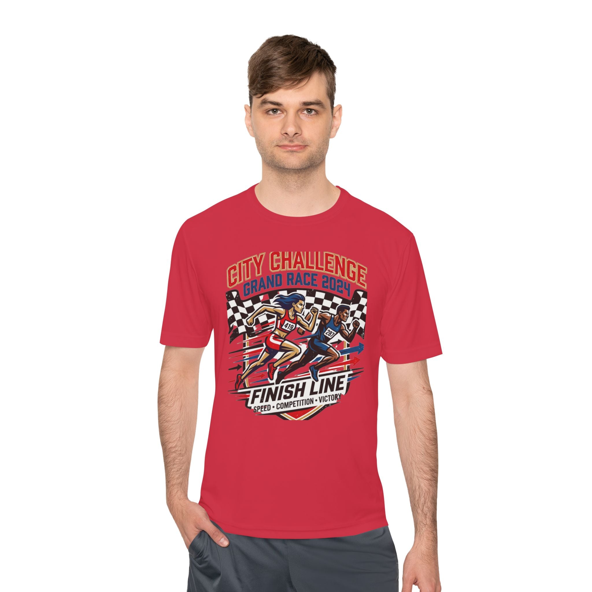 Unisex Moisture Wicking Tee - Sculpted Heritage