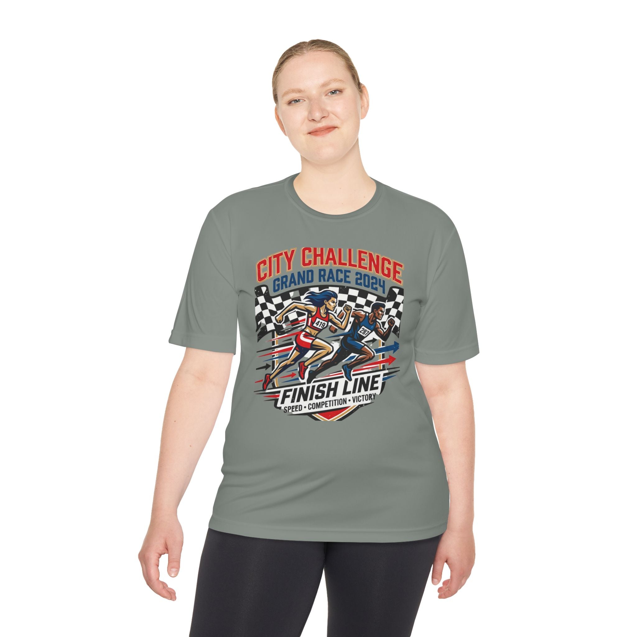 Unisex Moisture Wicking Tee - Sculpted Heritage