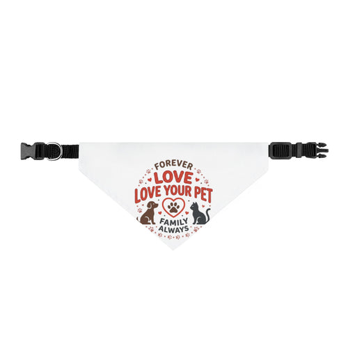 Clip-on Pet Bandana - Sculpted Heritage