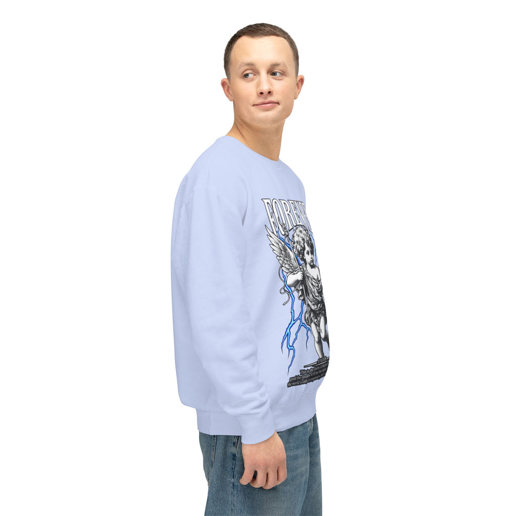 Sculpted Heritage Sweatshirt — Vintage Cherub Graphic - Sculpted Heritage