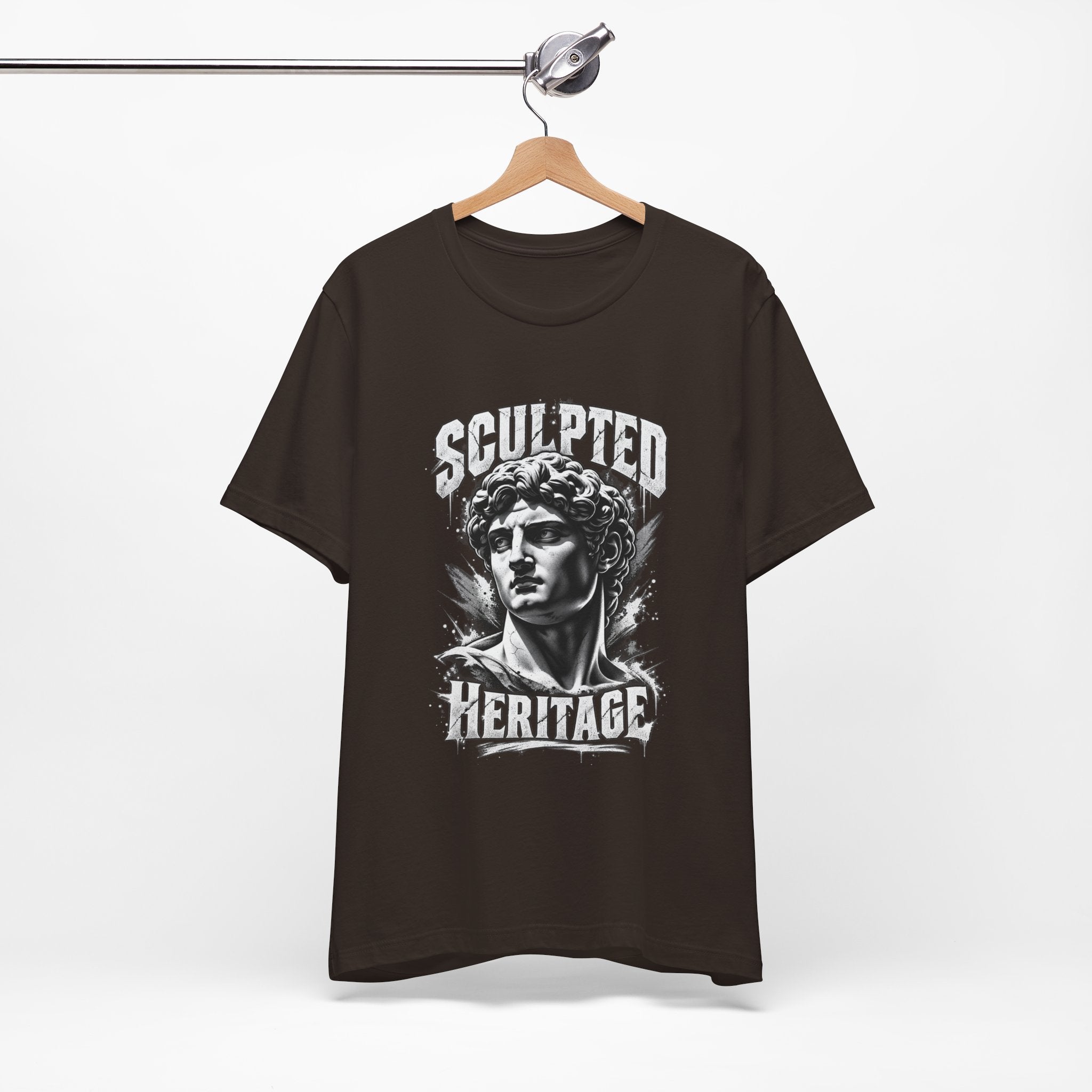 Sculpted Heritage Tee — David Statue Vintage Art Graphic Shirt