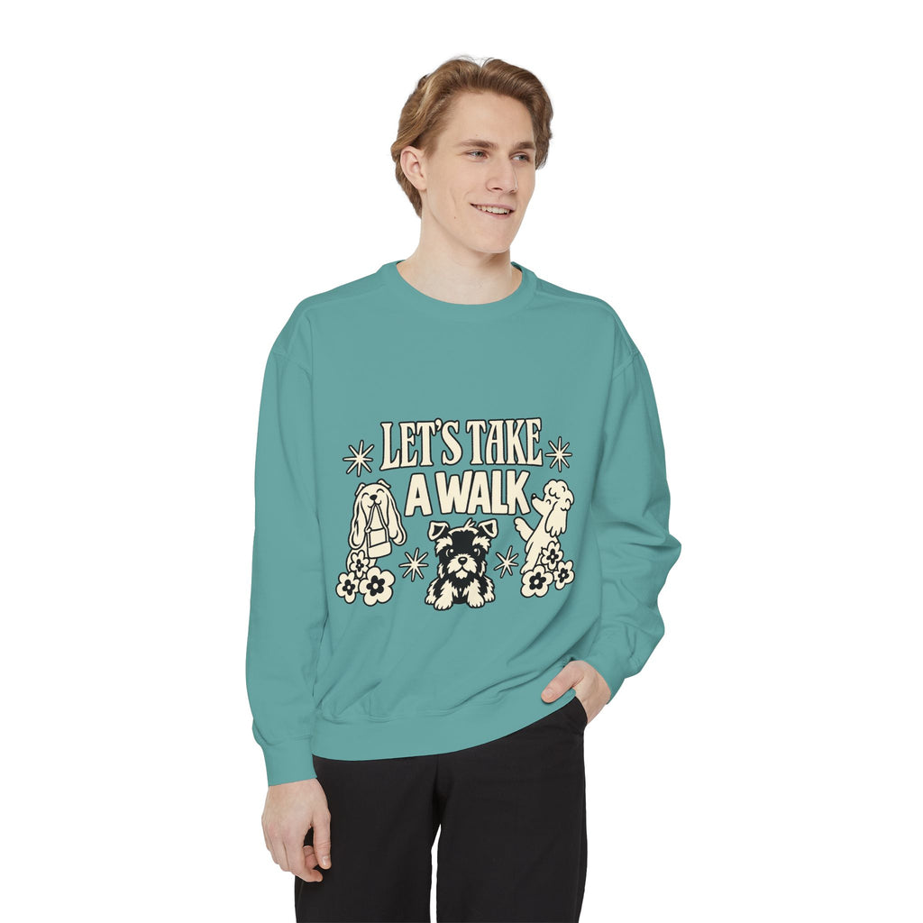 Unisex Garment-Dyed Sweatshirt - Sculpted Heritage