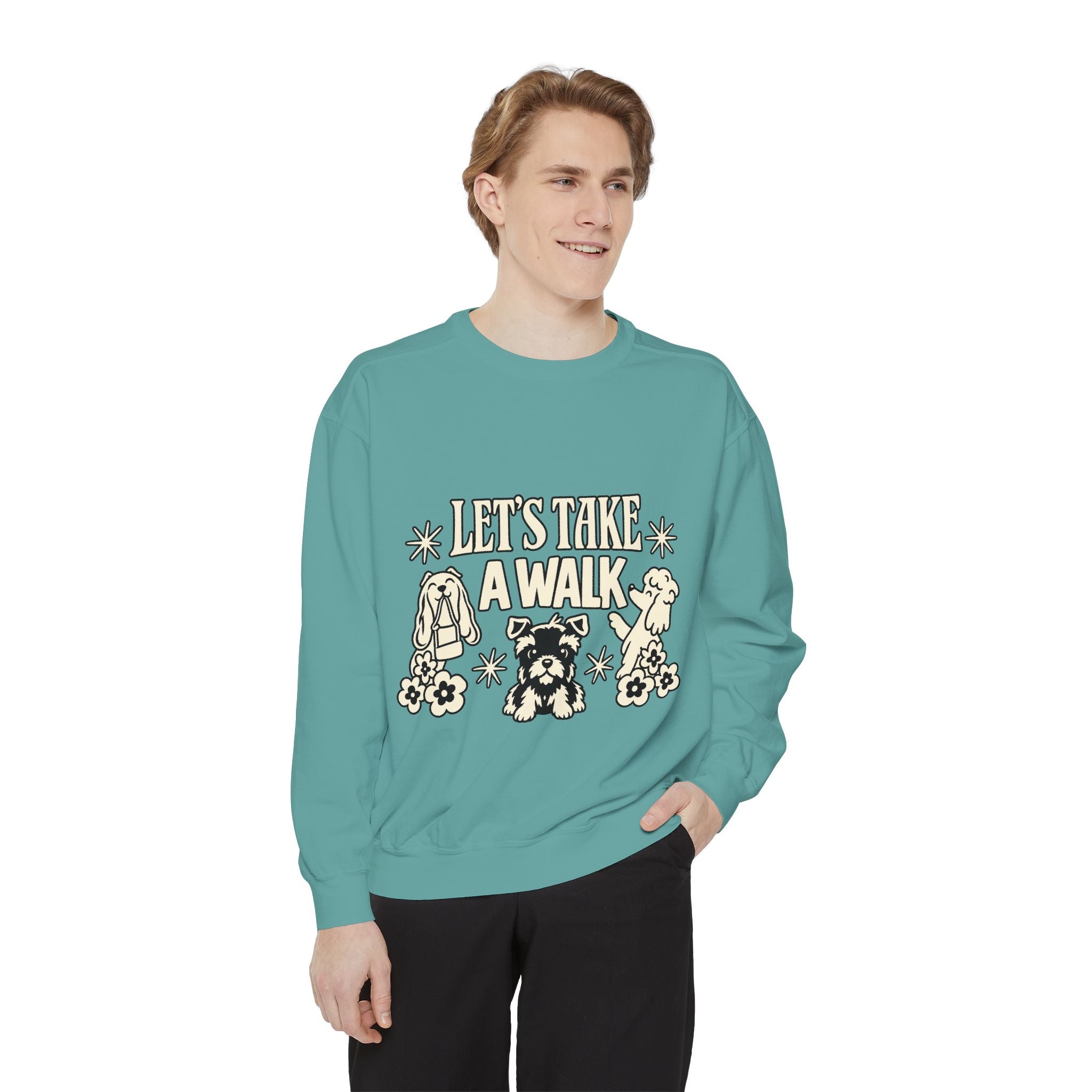 Unisex Garment-Dyed Sweatshirt - Sculpted Heritage
