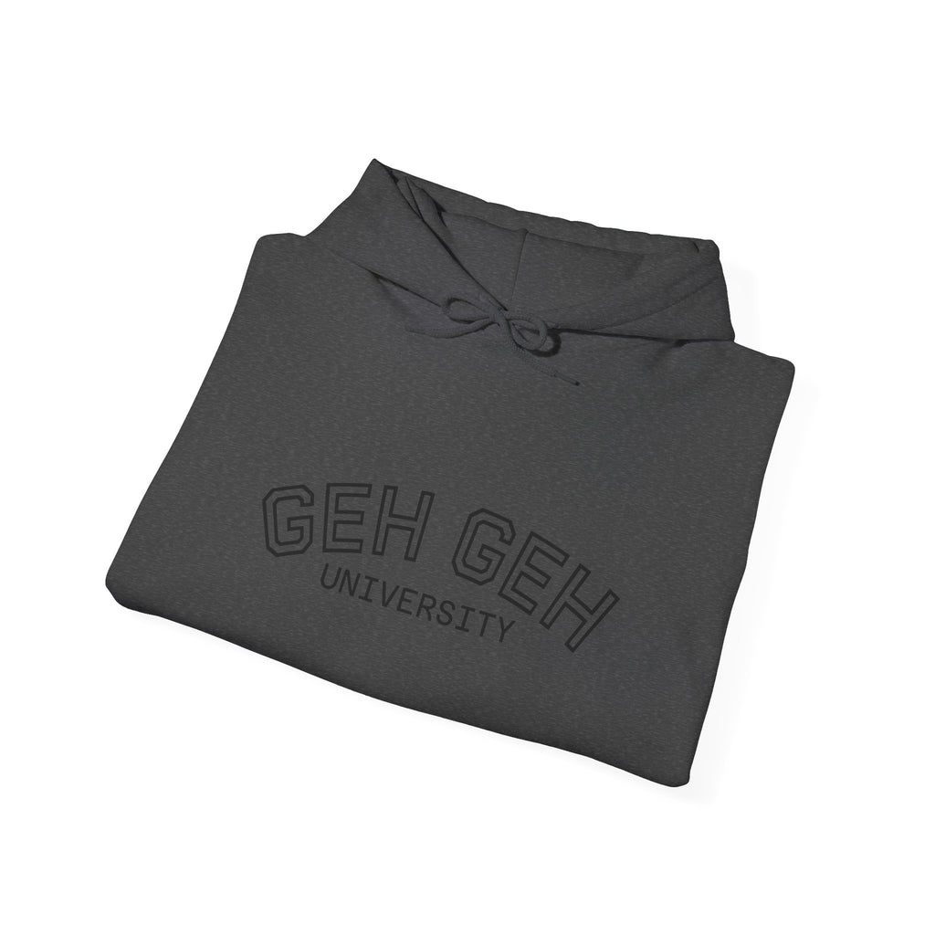 GHE-GHE University Hoodie — Minimal Collegiate Pullover - Sculpted Heritage