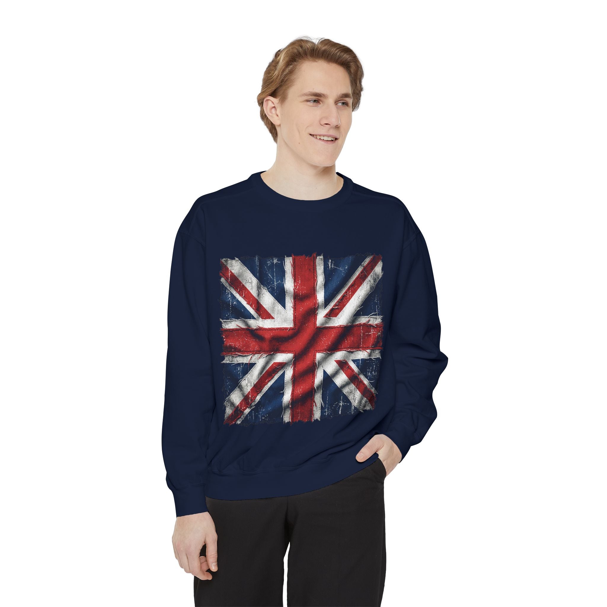 Sculpted Heritage Garment-Dyed Sweatshirt - Sculpted Heritage