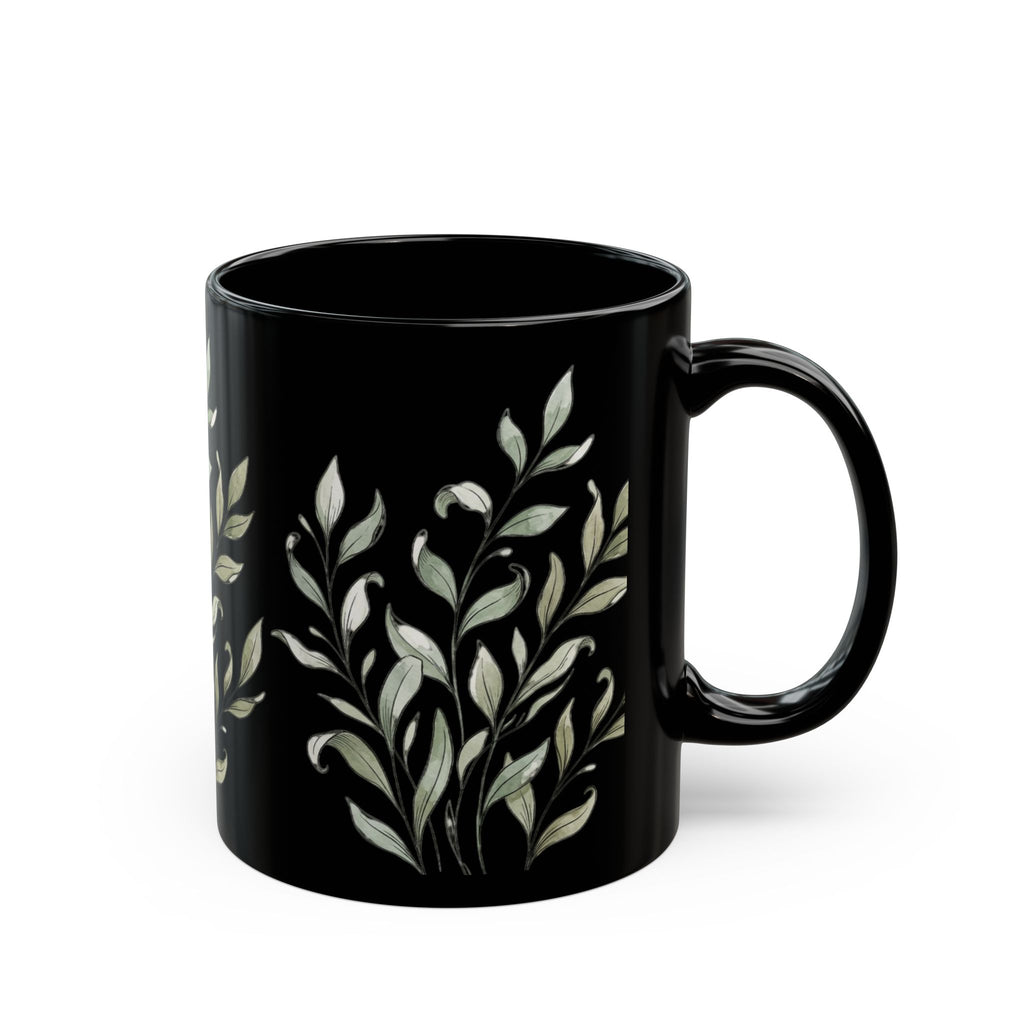 Sculpted Heritage Black Mug (11oz, 15oz) - Sculpted Heritage