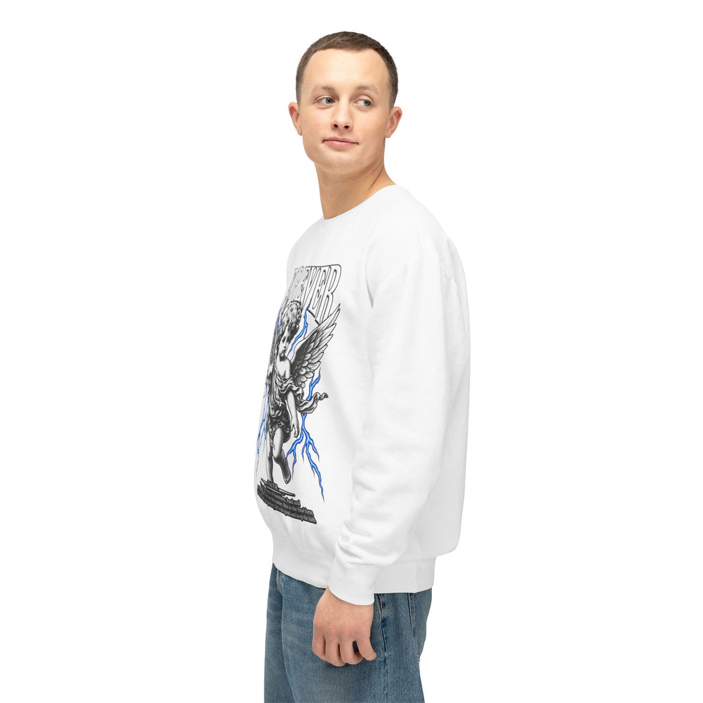 Sculpted Heritage Sweatshirt — Vintage Cherub Graphic - Sculpted Heritage