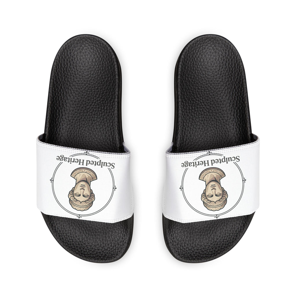 Men's Removable-Strap Slide Sandals — Customizable Comfort Slides - Sculpted Heritage