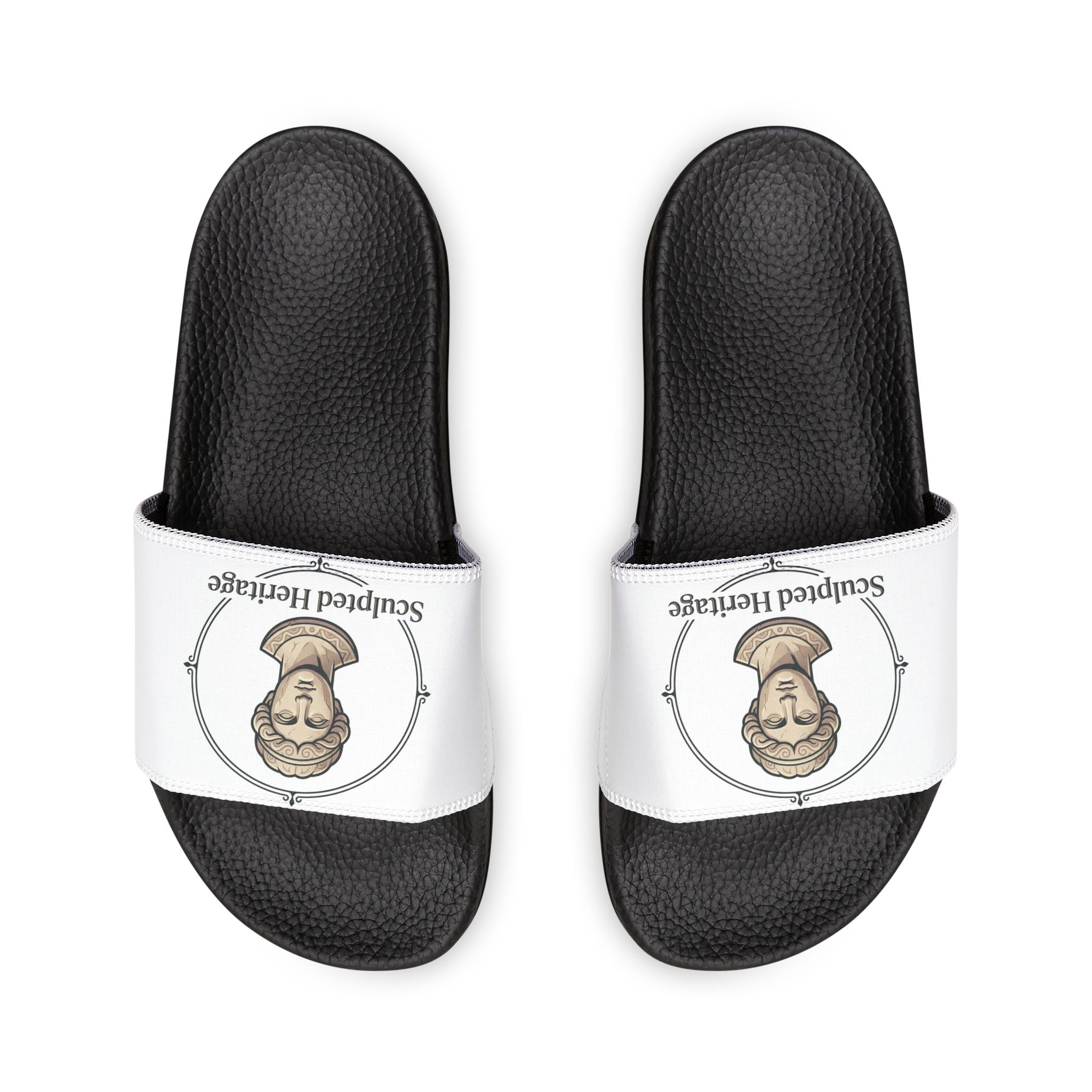 Men's Removable-Strap Slide Sandals — Customizable Comfort Slides - Sculpted Heritage