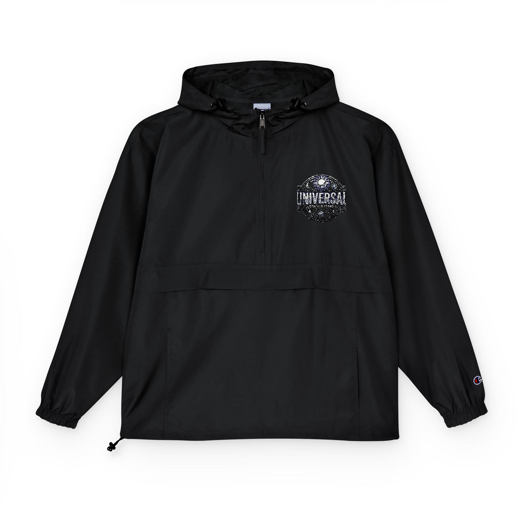 Packable Water‑Resistant Anorak Jacket — Hidden Packable Pocket, Scuba Hood, Windproof Travel Shell - Sculpted Heritage