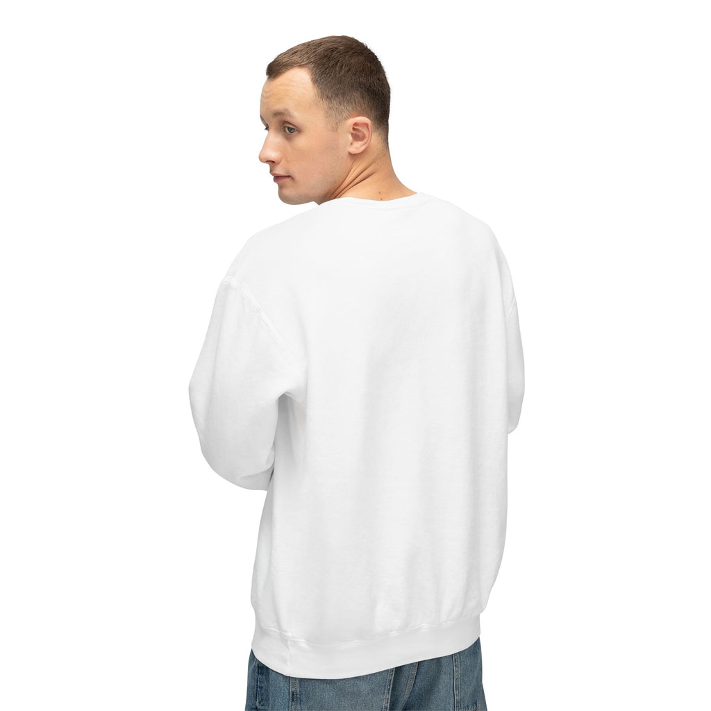 David Bust Crewneck Sweatshirt — Classical Sculpture Graphic Pullover - Sculpted Heritage