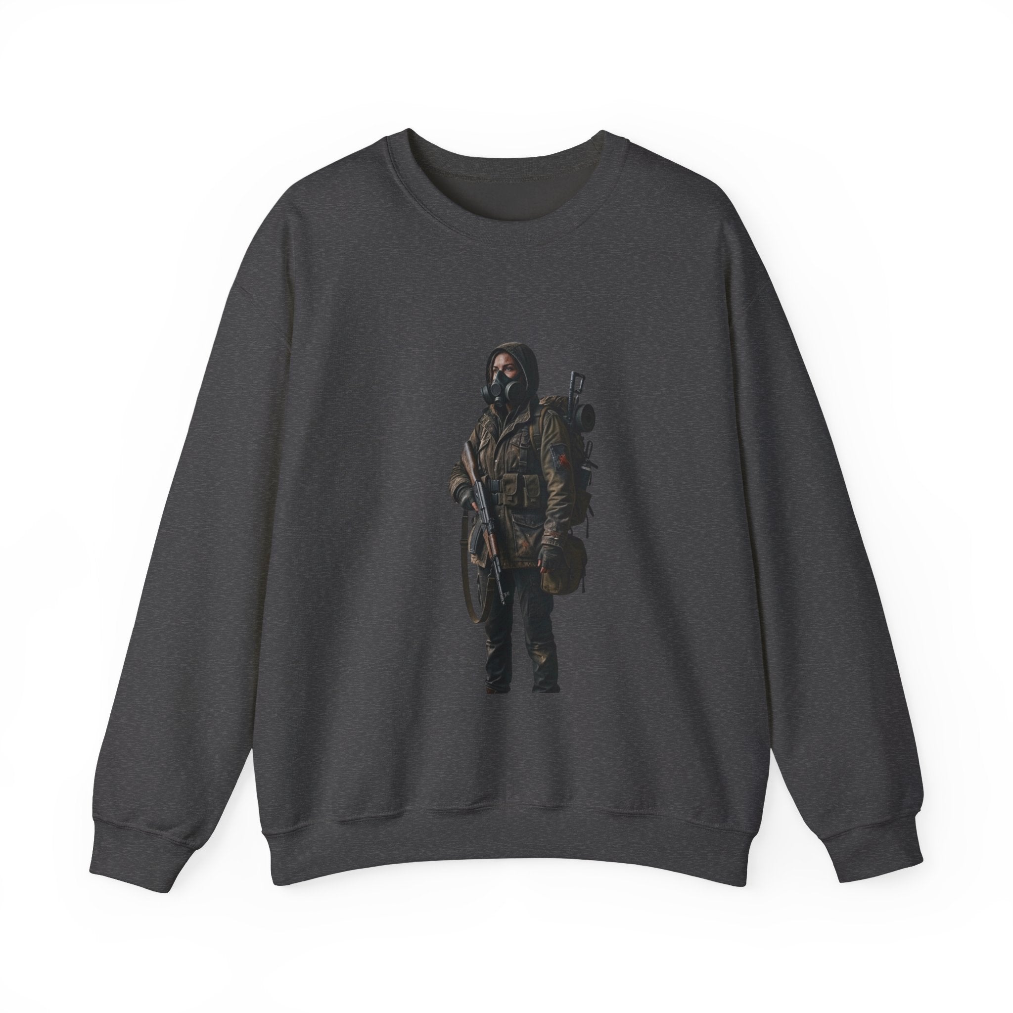 Post-ApocalypticSculpted Heritage Sweatshirt — Ranger Figure Graphic - Sculpted Heritage