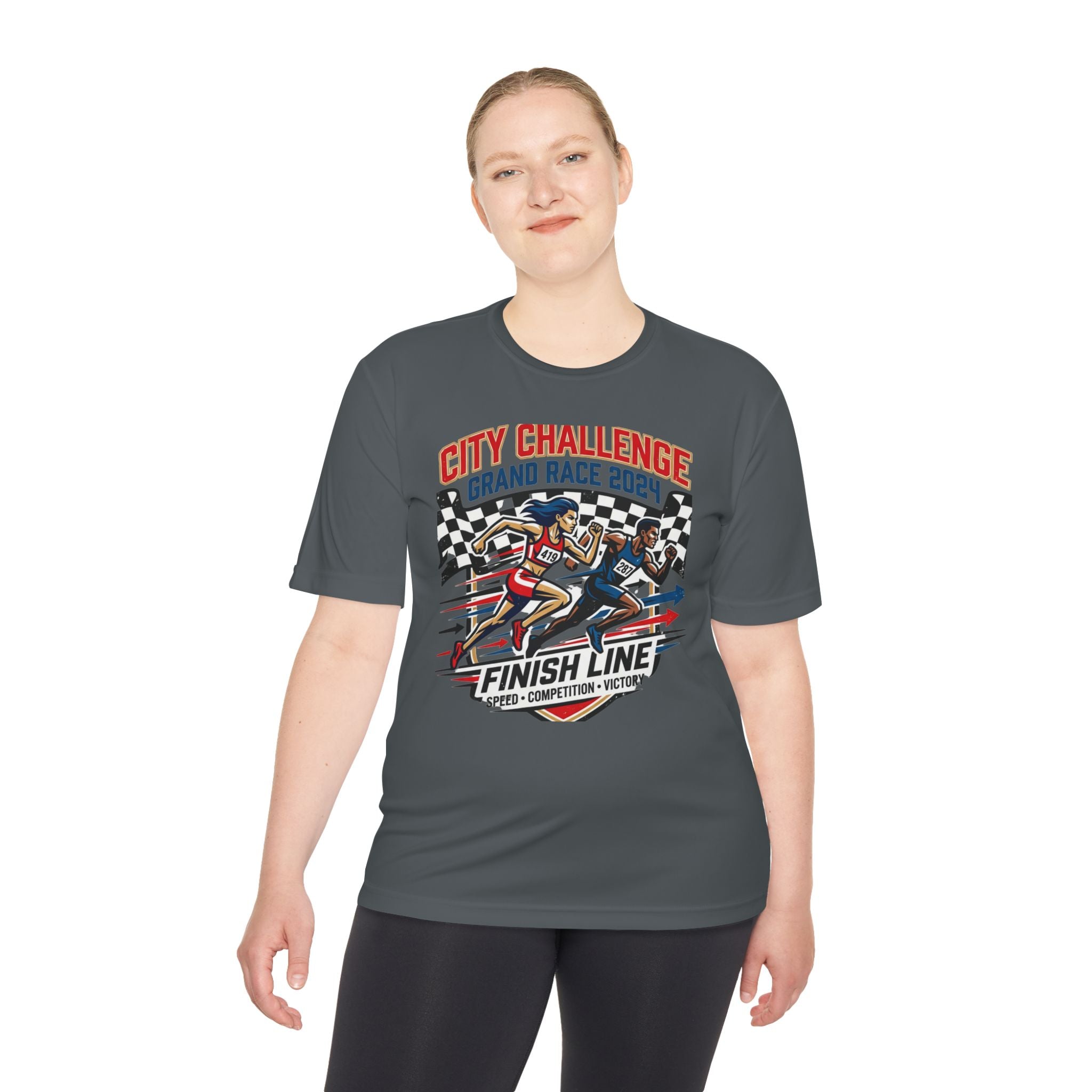 Unisex Moisture Wicking Tee - Sculpted Heritage