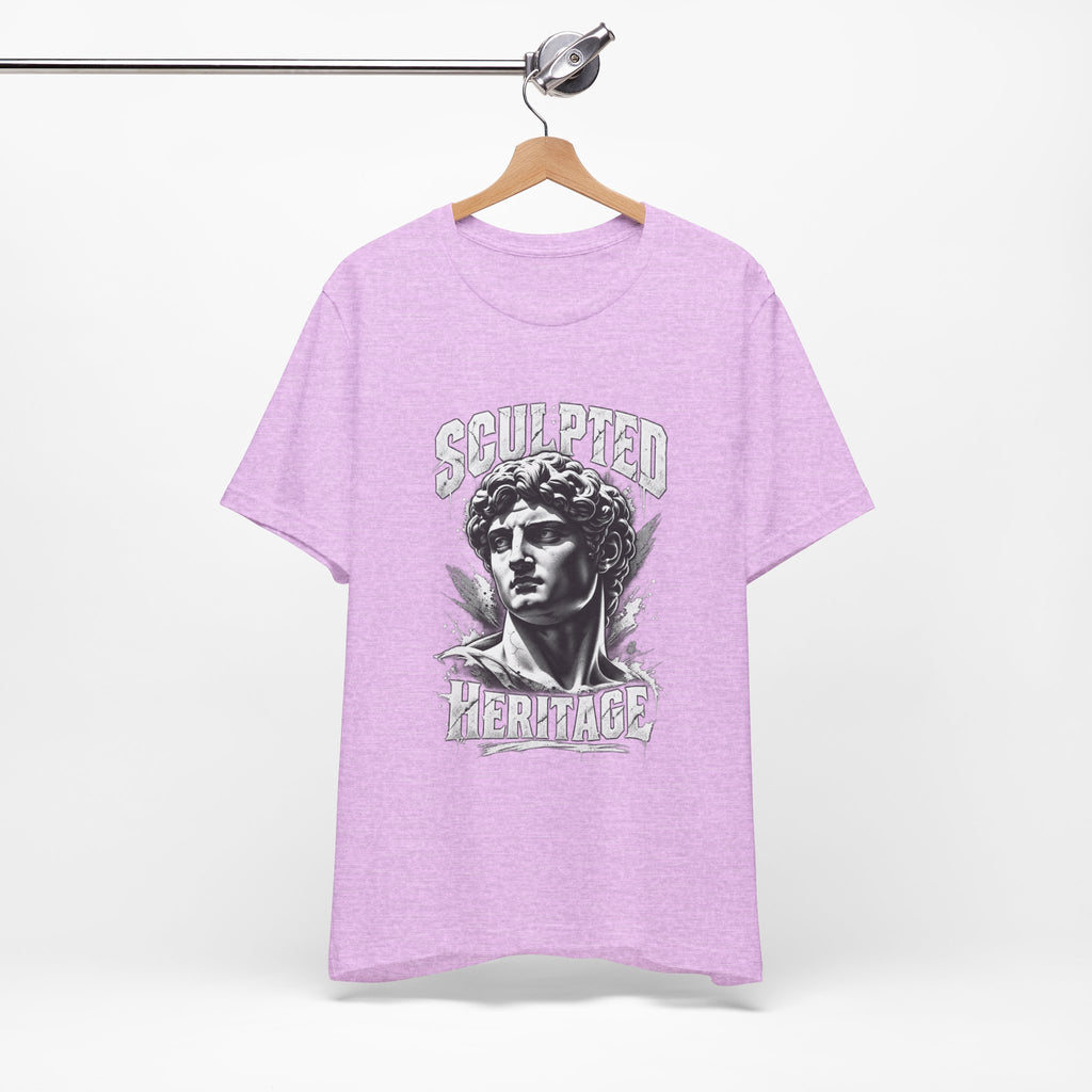 Sculpted Heritage Tee — David Statue Vintage Art Graphic Shirt