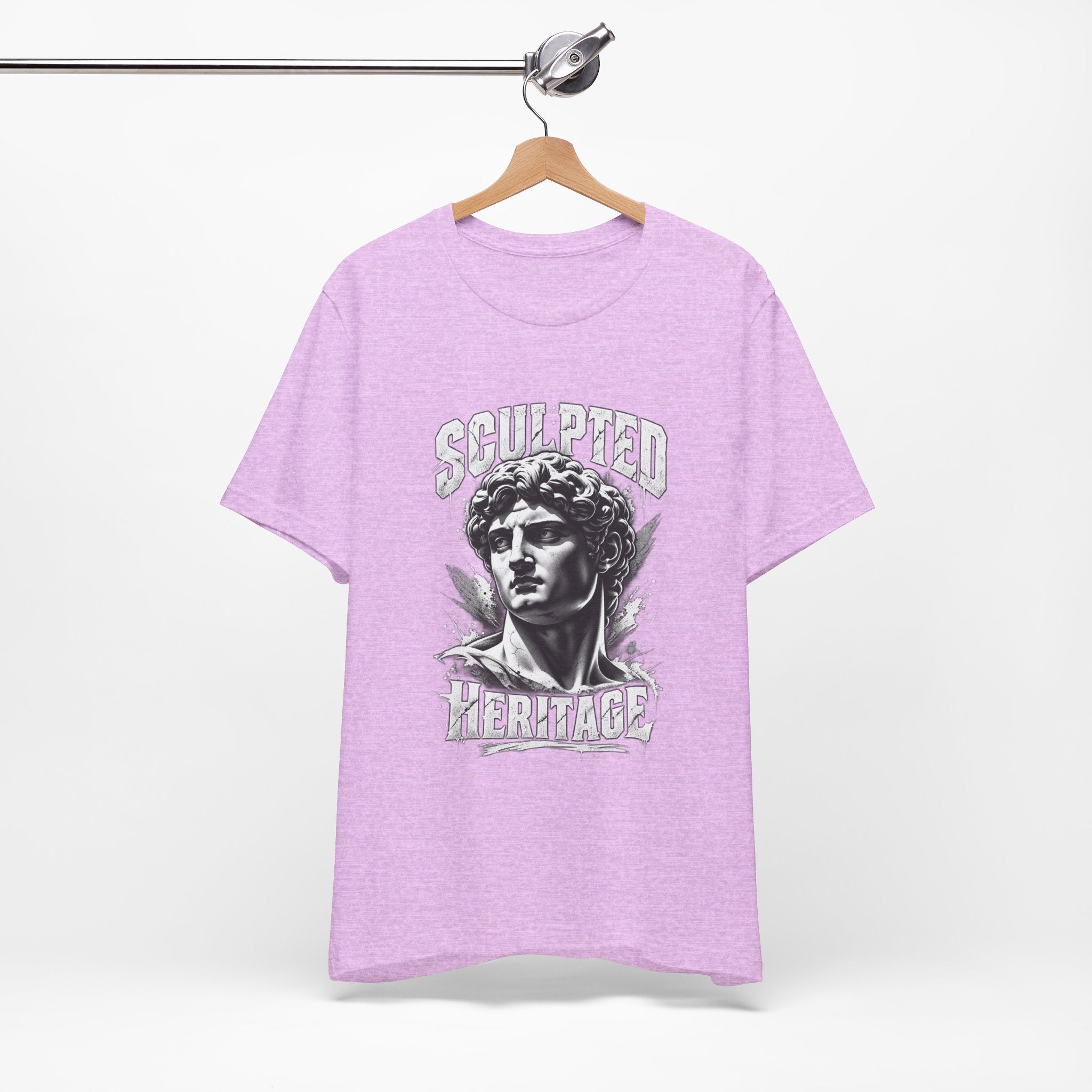 Sculpted Heritage Tee — David Statue Vintage Art Graphic Shirt
