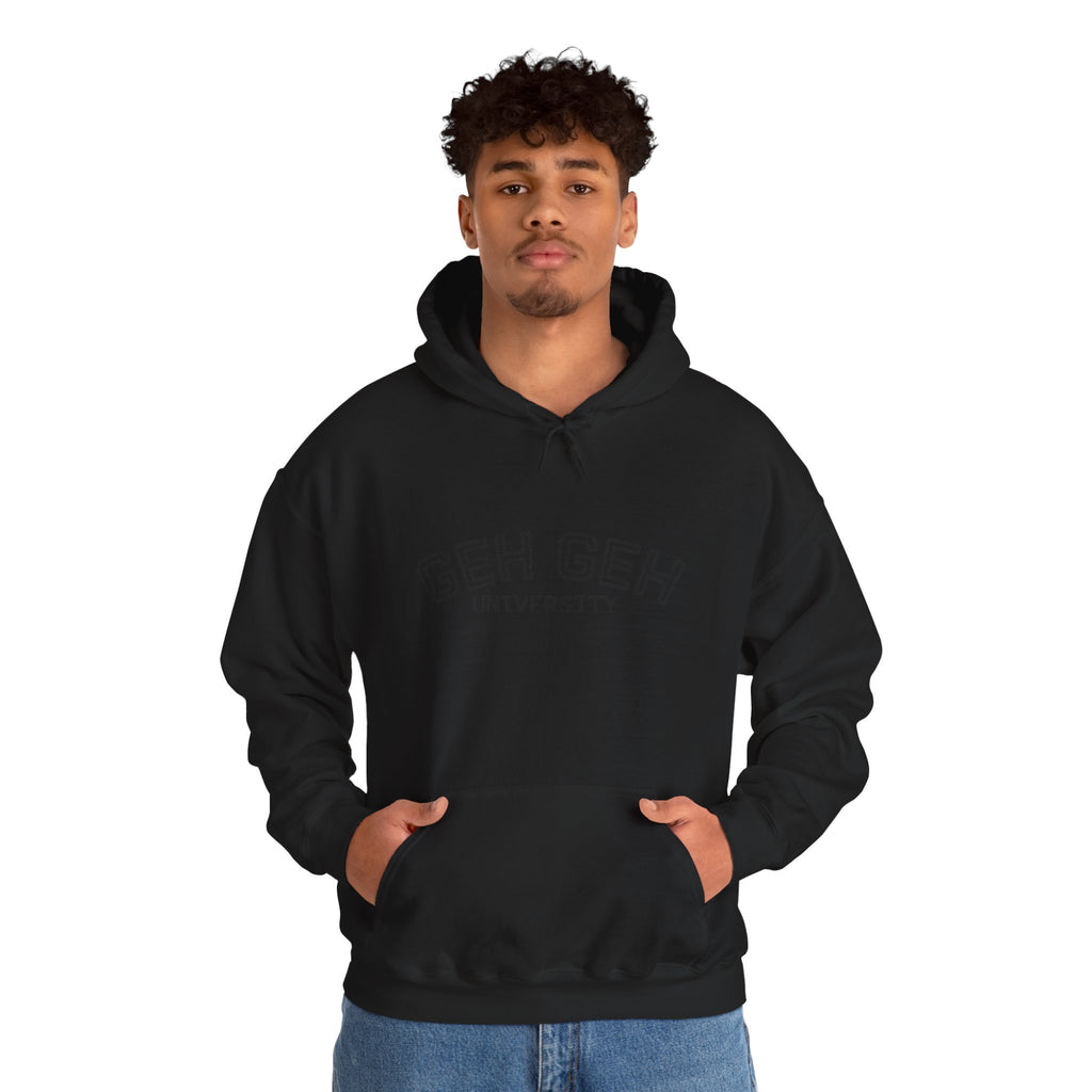 GHE-GHE University Hoodie — Minimal Collegiate Pullover - Sculpted Heritage