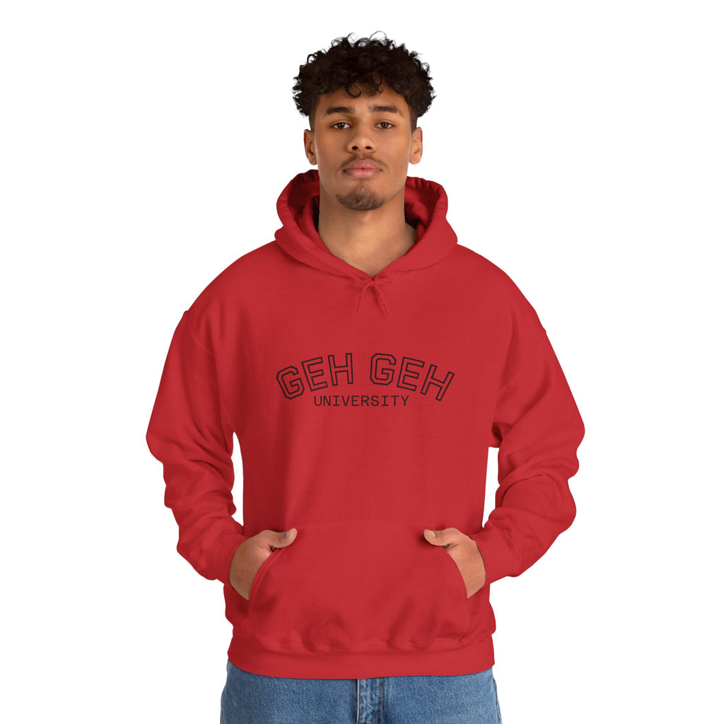GHE-GHE University Hoodie — Minimal Collegiate Pullover - Sculpted Heritage
