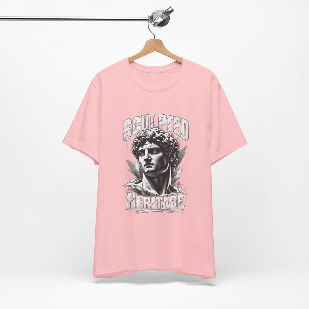 Sculpted Heritage Tee — David Statue Vintage Art Graphic Shirt