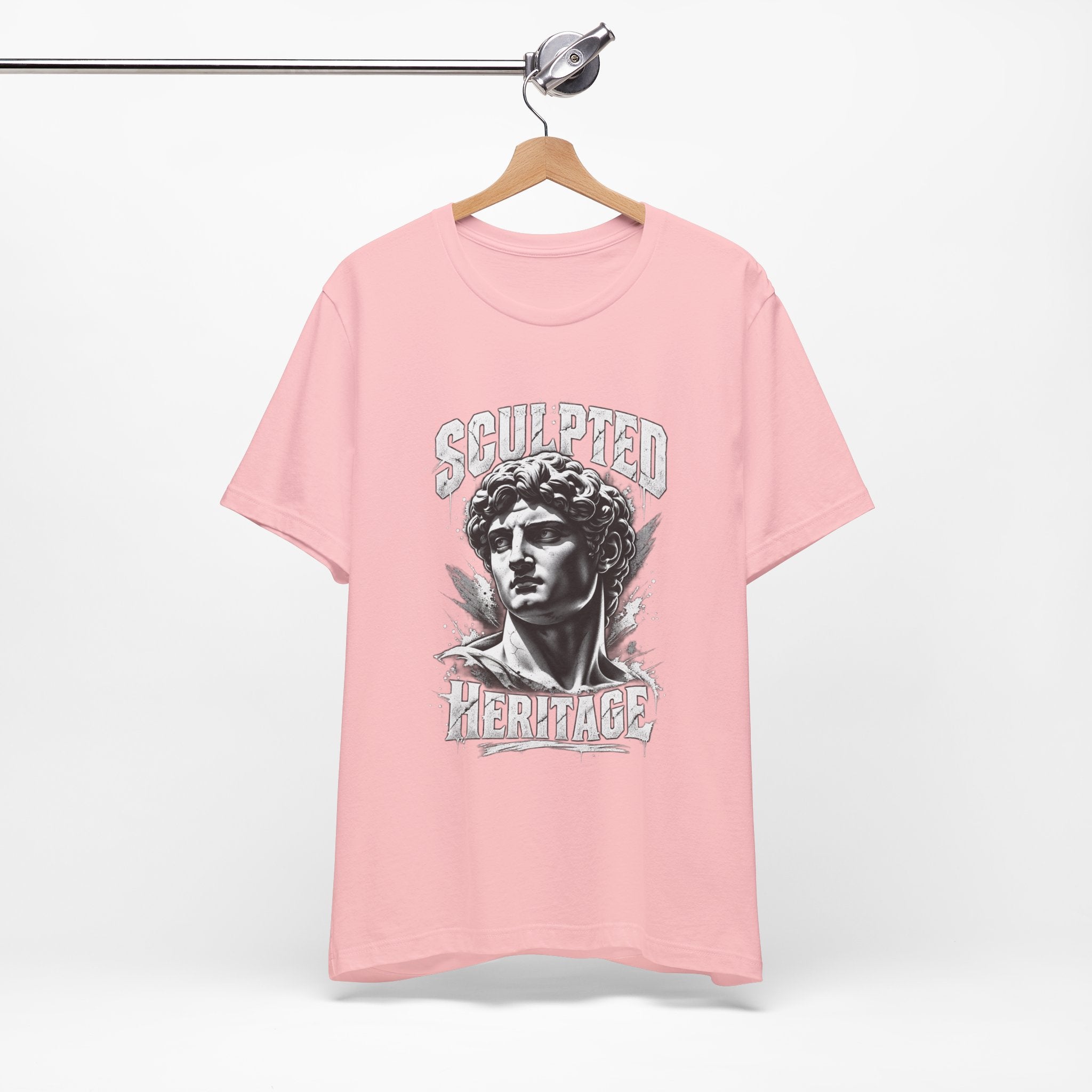 Sculpted Heritage Tee — David Statue Vintage Art Graphic Shirt