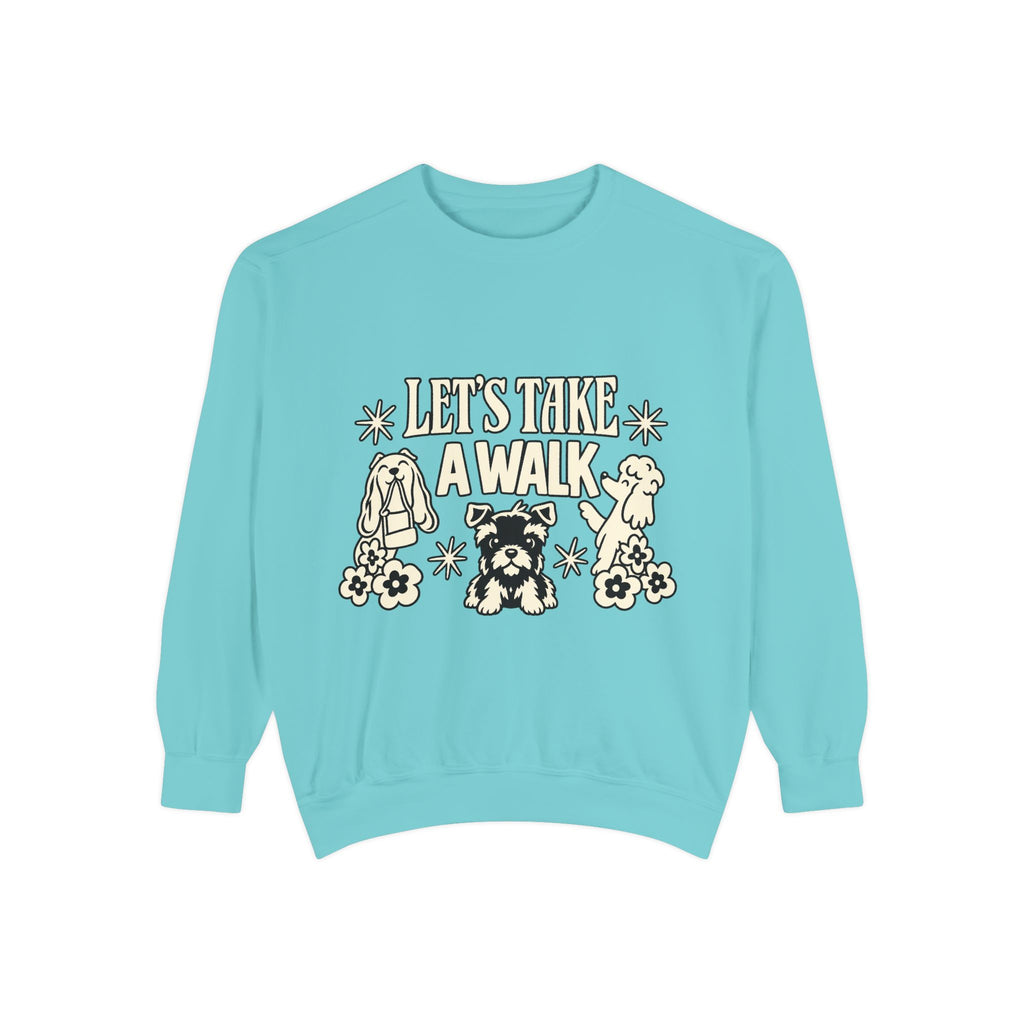 Unisex Garment-Dyed Sweatshirt - Sculpted Heritage