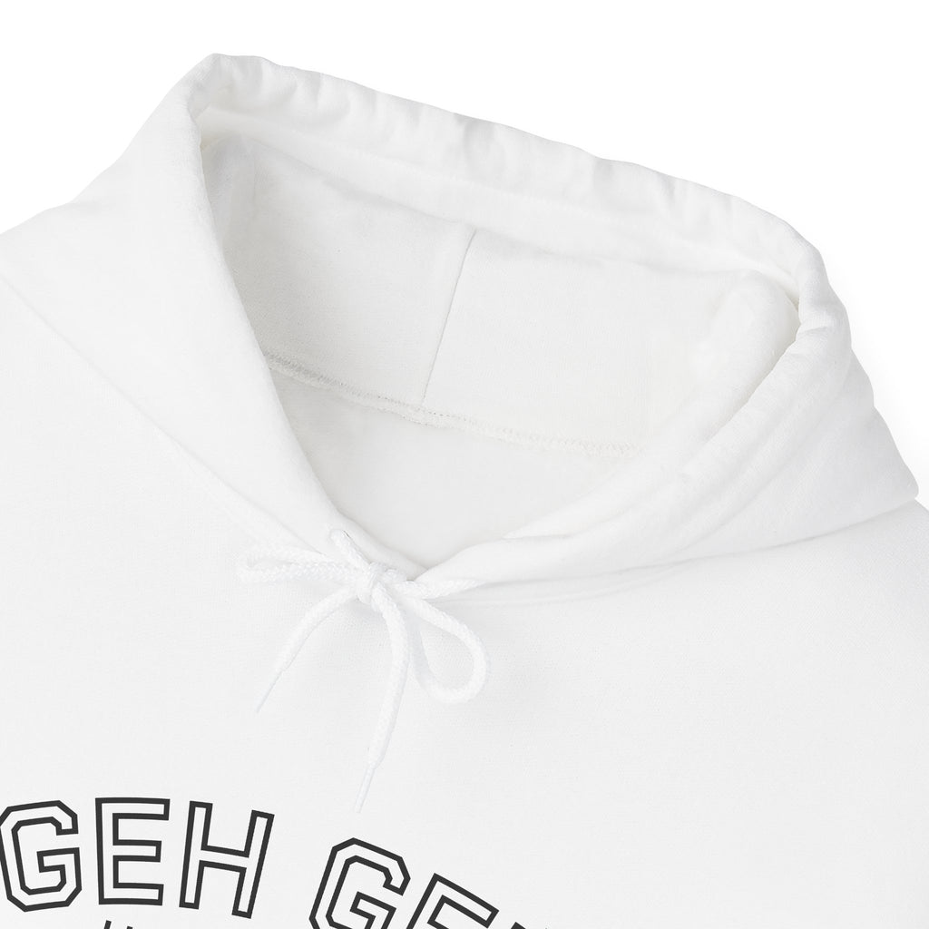 GHE-GHE University Hoodie — Minimal Collegiate Pullover - Sculpted Heritage