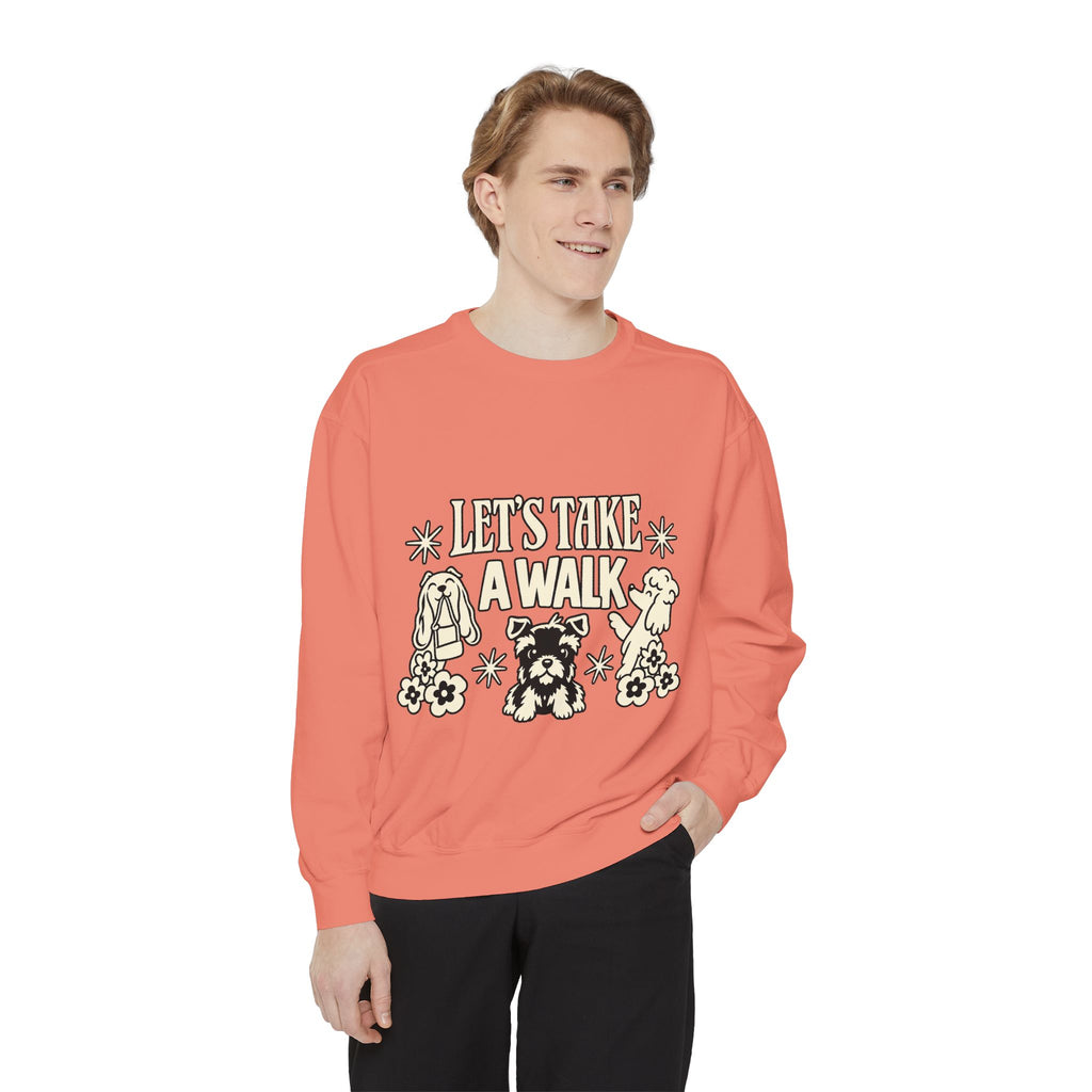 Unisex Garment-Dyed Sweatshirt - Sculpted Heritage