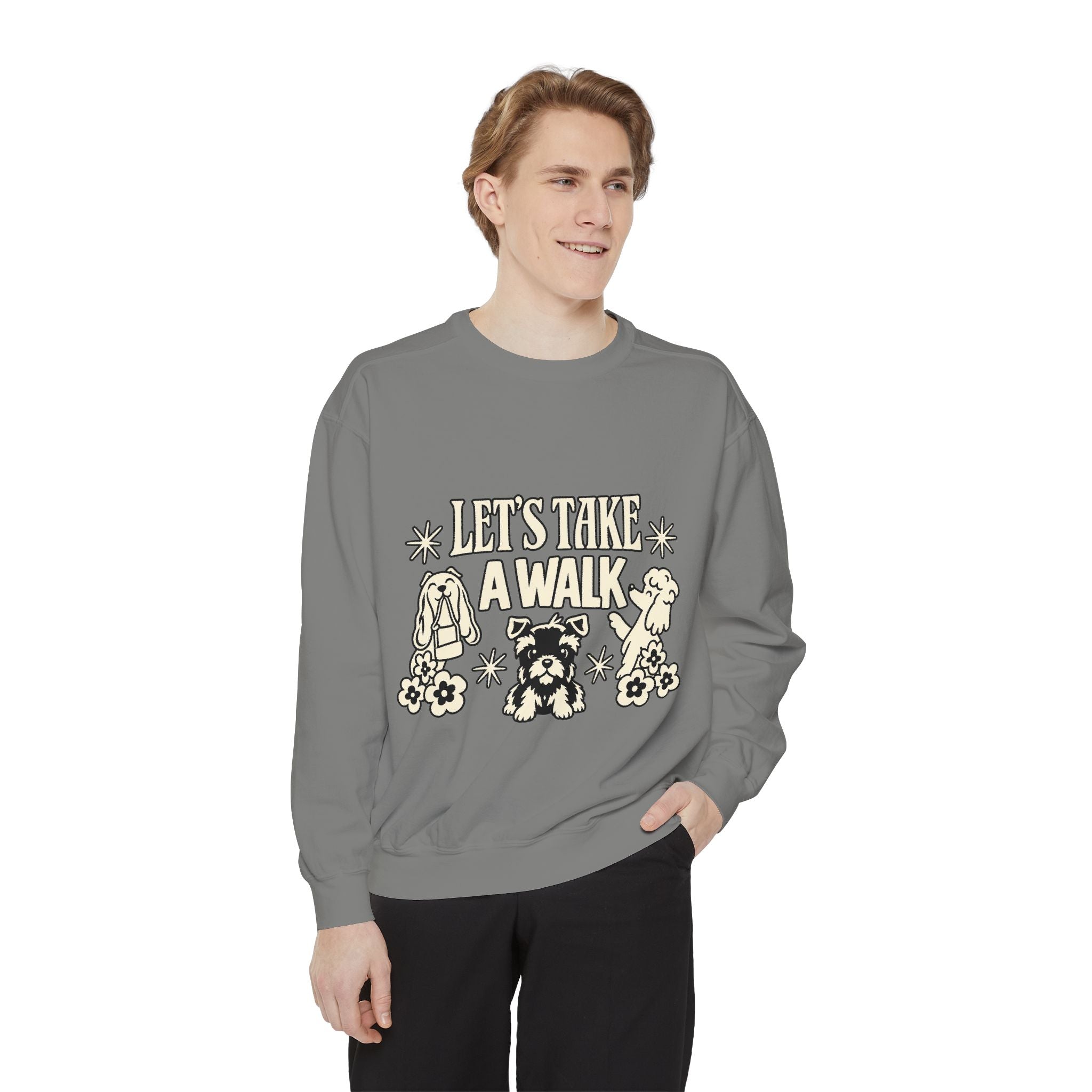 Unisex Garment-Dyed Sweatshirt - Sculpted Heritage