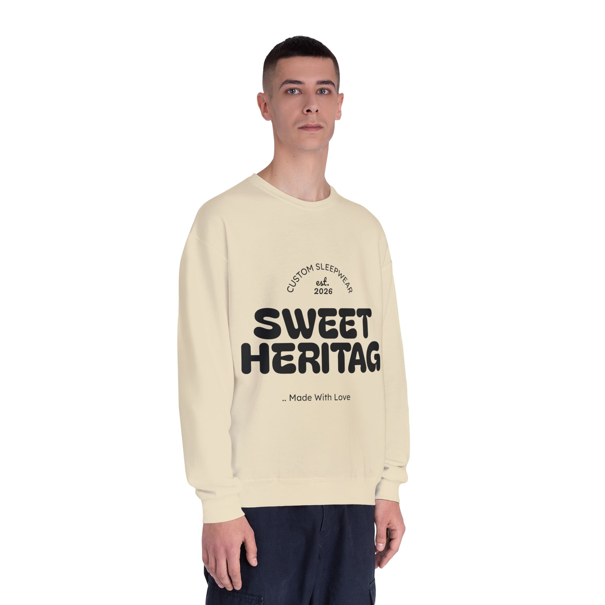 Unisex NuBlend® Crewneck Sweatshirt - Sculpted Heritage