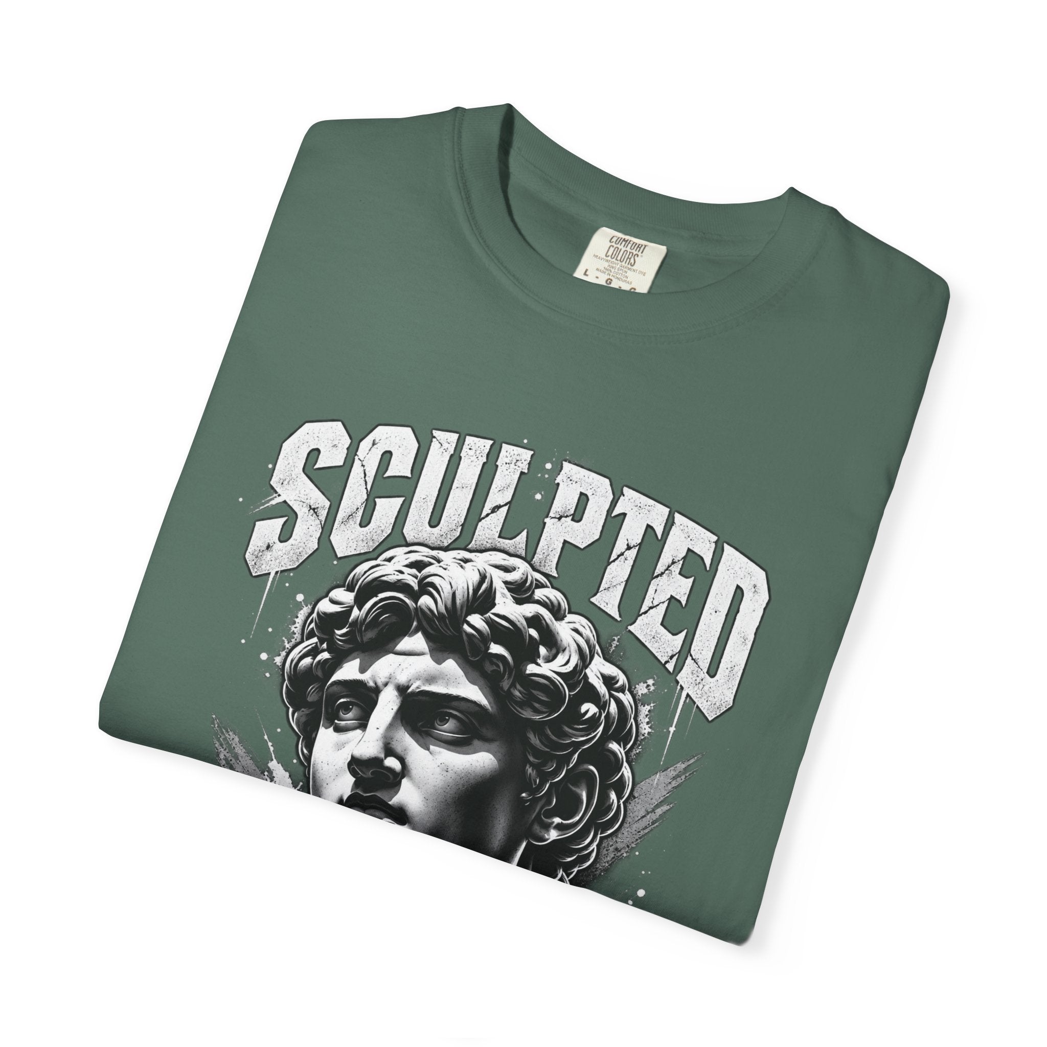 Sculpted Heritage T-Shirt — Vintage Statue Graphic Tee