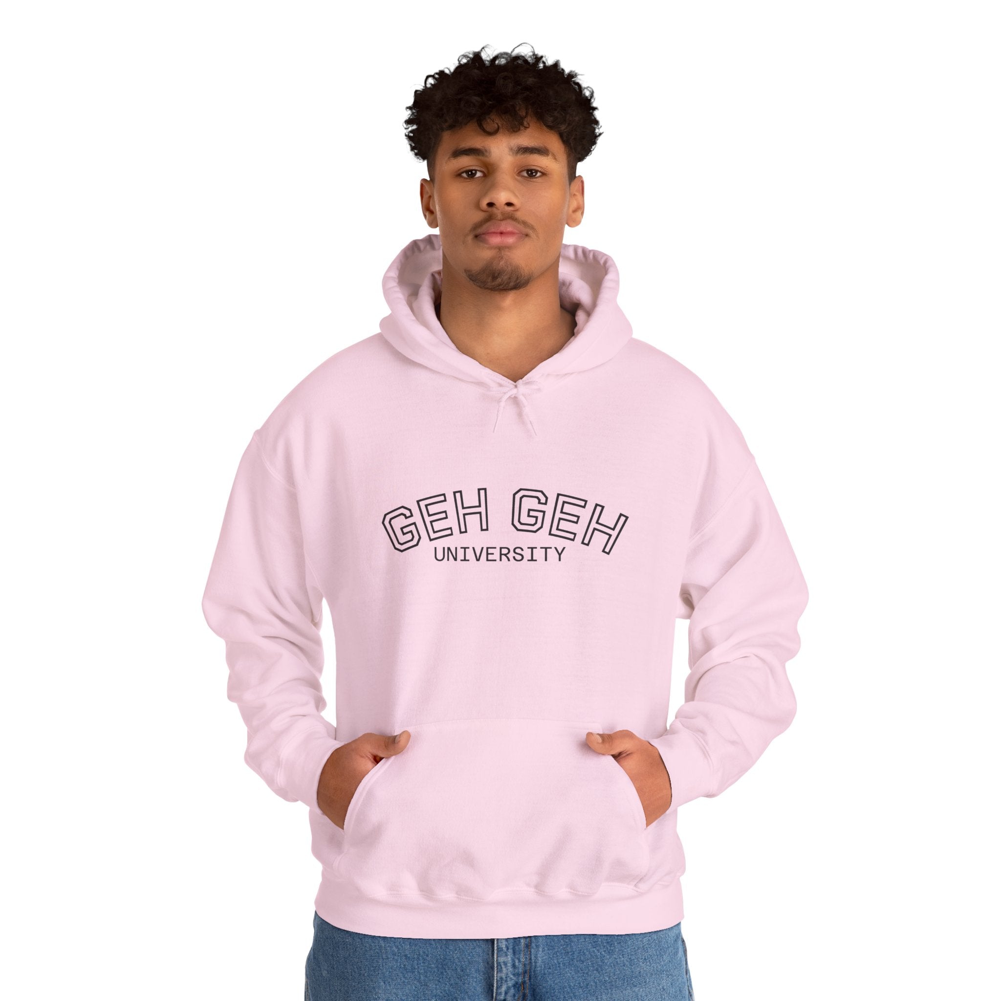 GHE-GHE University Hoodie — Minimal Collegiate Pullover - Sculpted Heritage