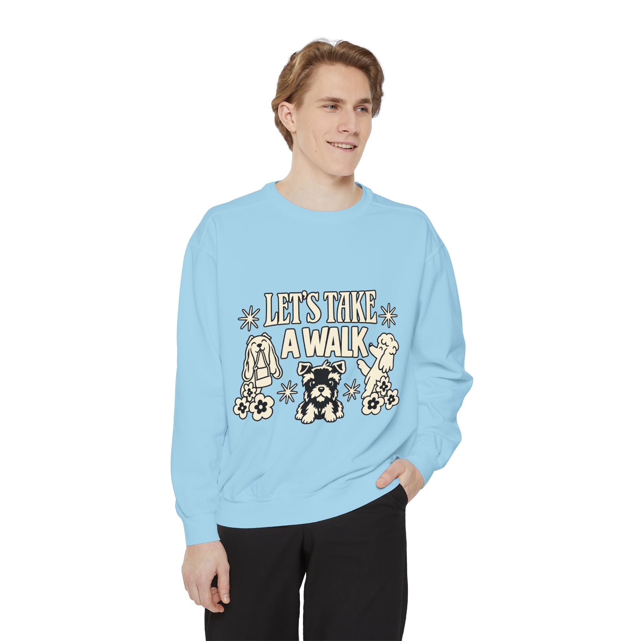 Unisex Garment-Dyed Sweatshirt - Sculpted Heritage