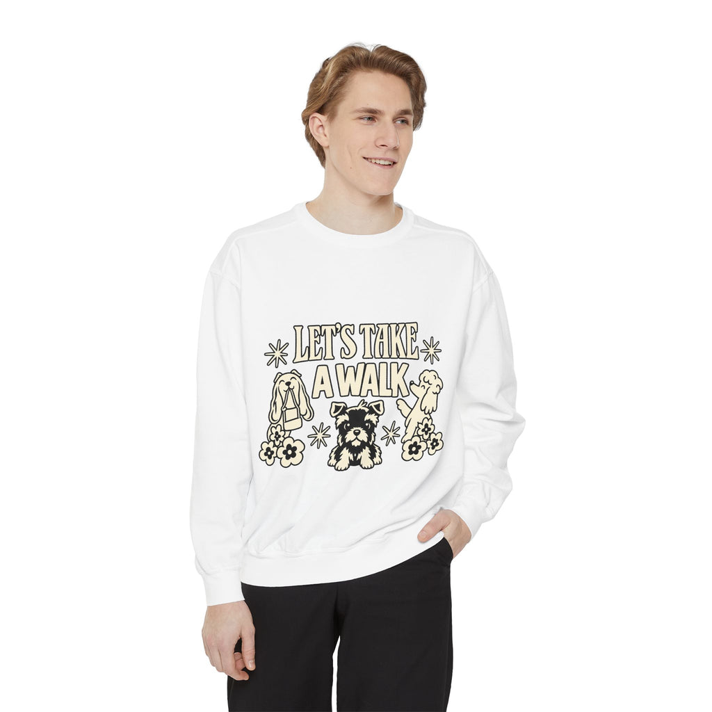 Unisex Garment-Dyed Sweatshirt - Sculpted Heritage
