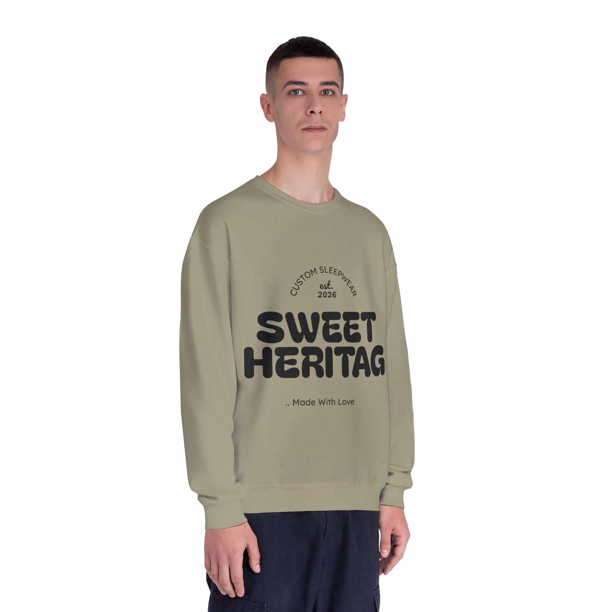Unisex NuBlend® Crewneck Sweatshirt - Sculpted Heritage