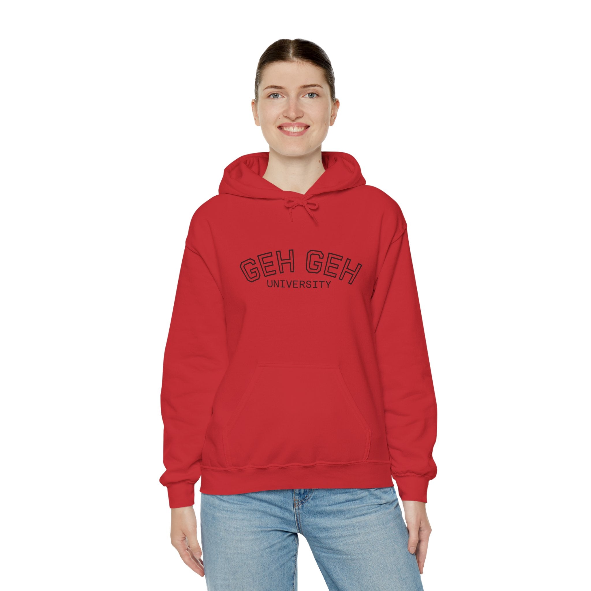 GHE-GHE University Hoodie — Minimal Collegiate Pullover - Sculpted Heritage