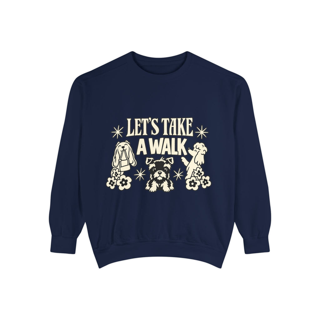 Unisex Garment-Dyed Sweatshirt - Sculpted Heritage