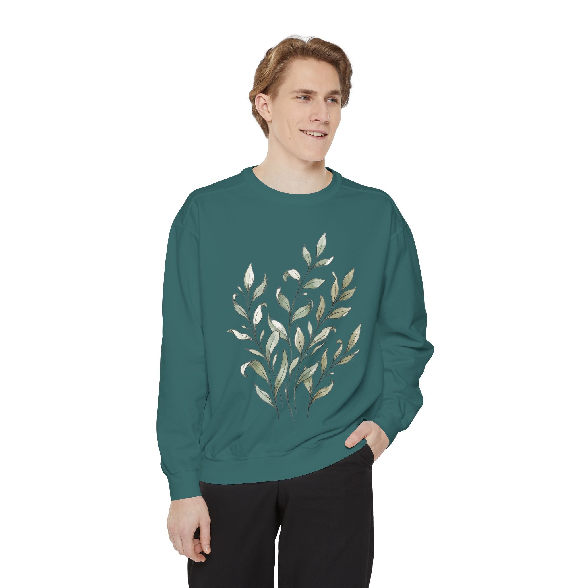 Unisex Garment-Dyed Sweatshirt - Sculpted Heritage