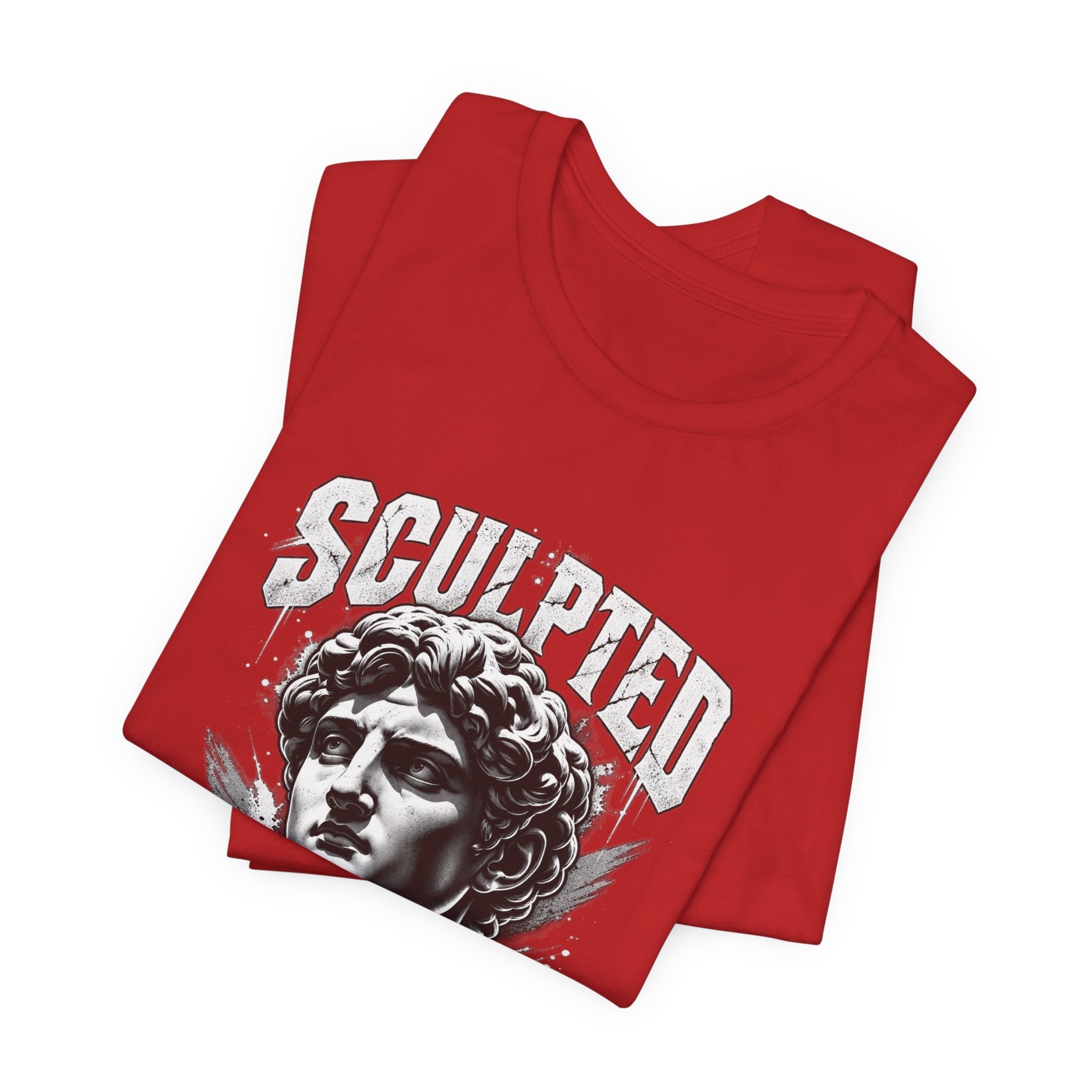 Sculpted Heritage Tee — David Statue Vintage Art Graphic Shirt