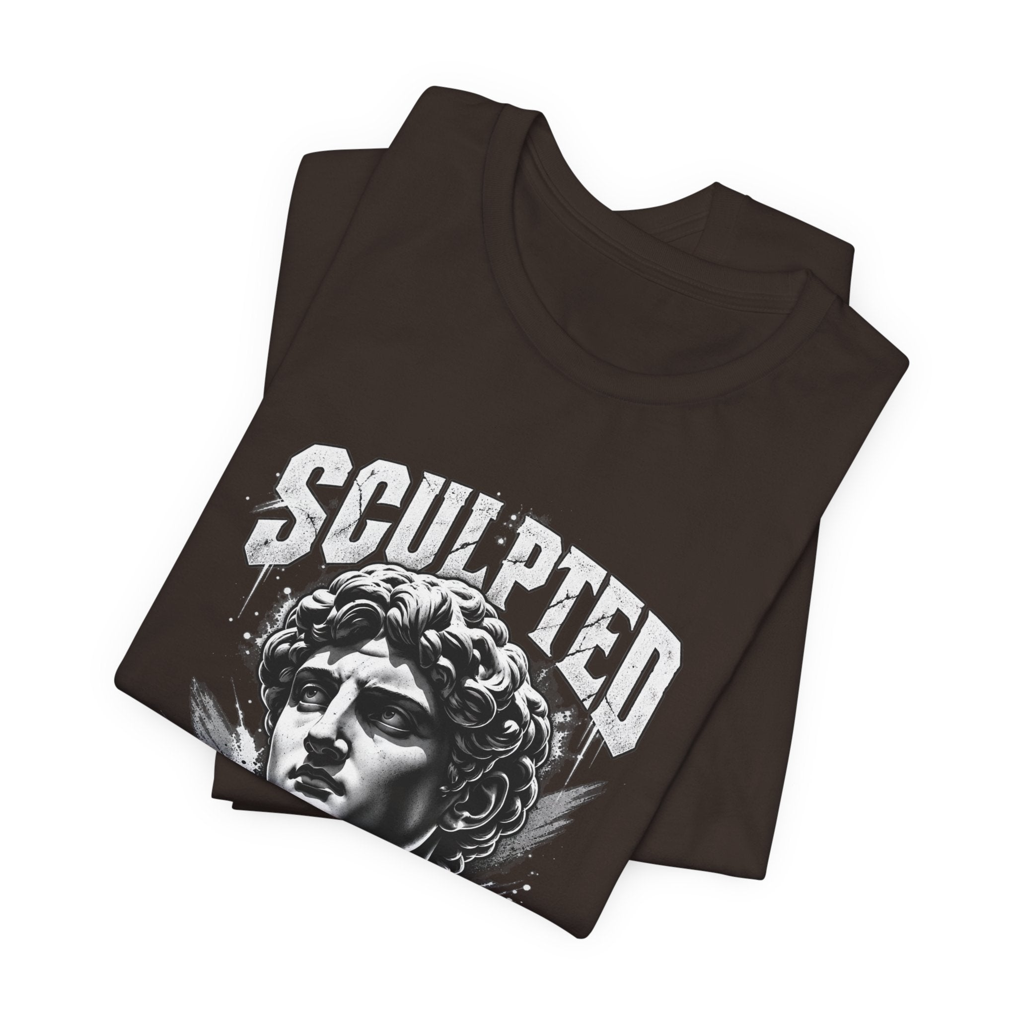 Sculpted Heritage Tee — David Statue Vintage Art Graphic Shirt
