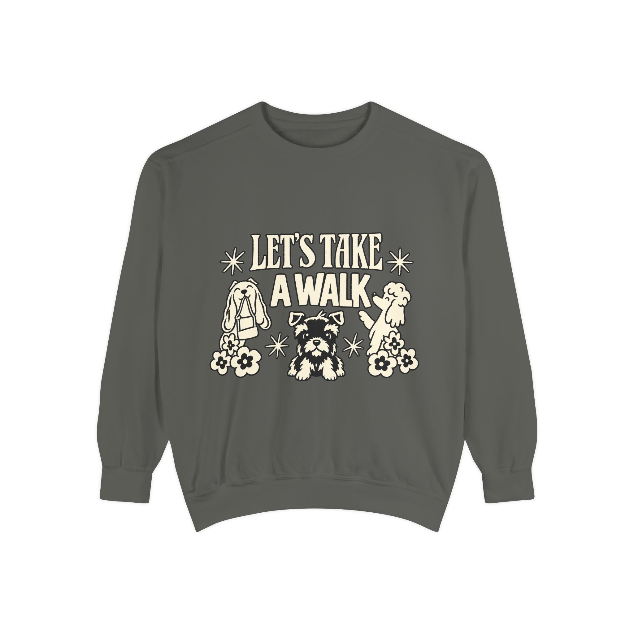 Unisex Garment-Dyed Sweatshirt - Sculpted Heritage