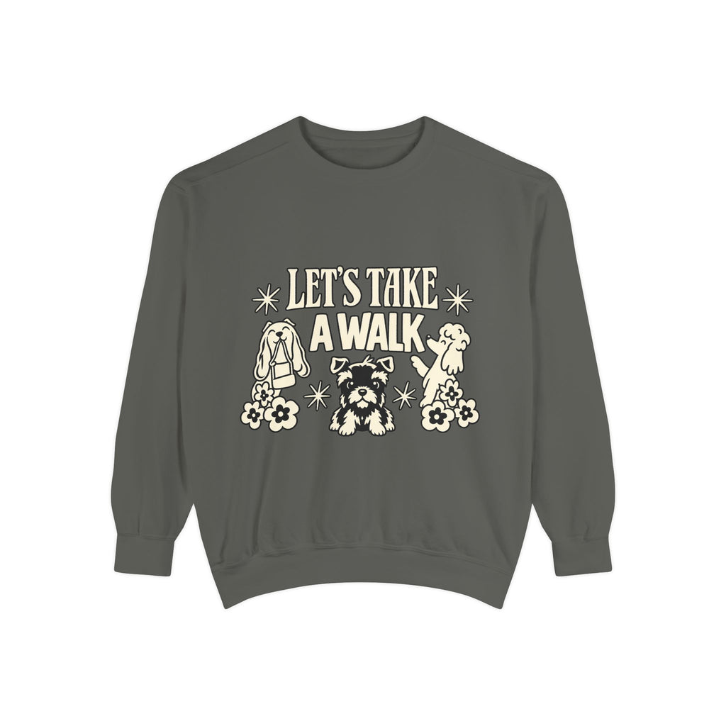Unisex Garment-Dyed Sweatshirt - Sculpted Heritage
