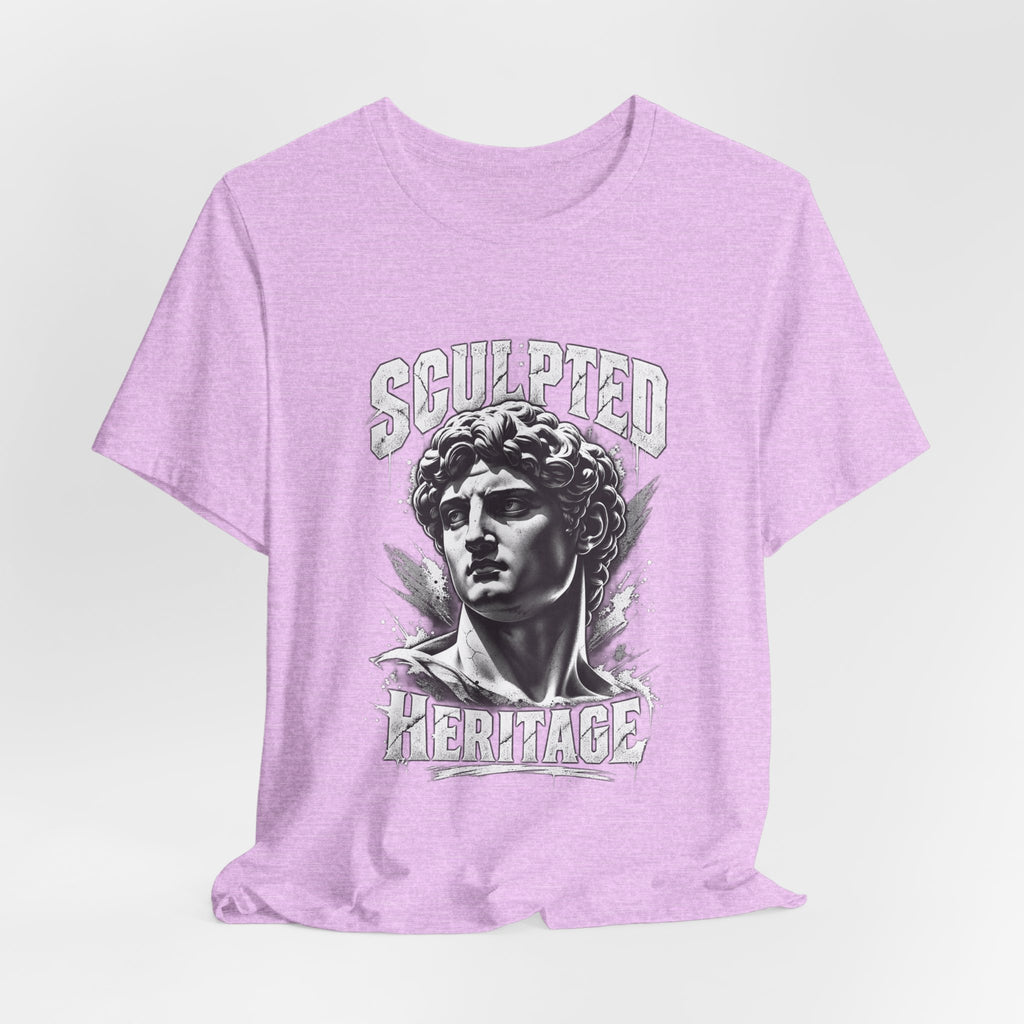 Sculpted Heritage Tee — David Statue Vintage Art Graphic Shirt