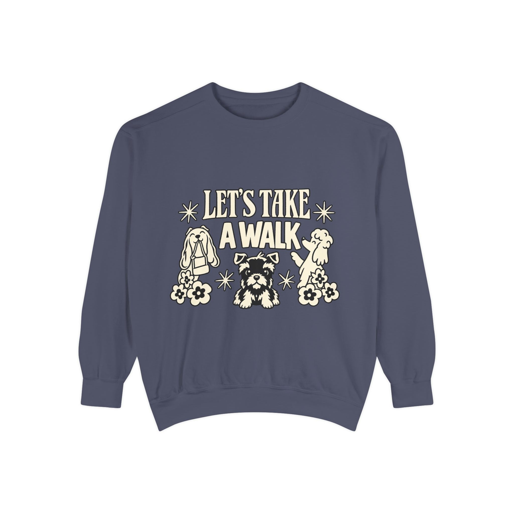 Unisex Garment-Dyed Sweatshirt - Sculpted Heritage
