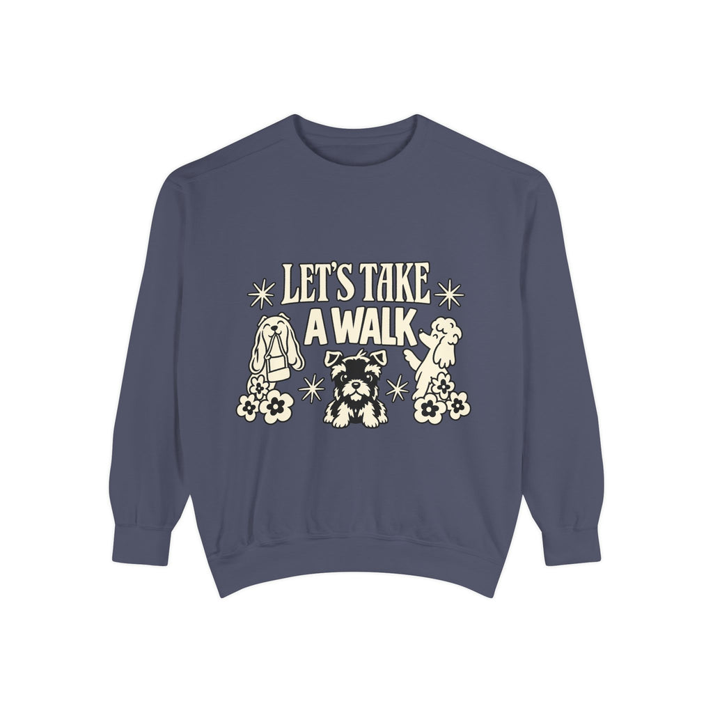 Unisex Garment-Dyed Sweatshirt - Sculpted Heritage