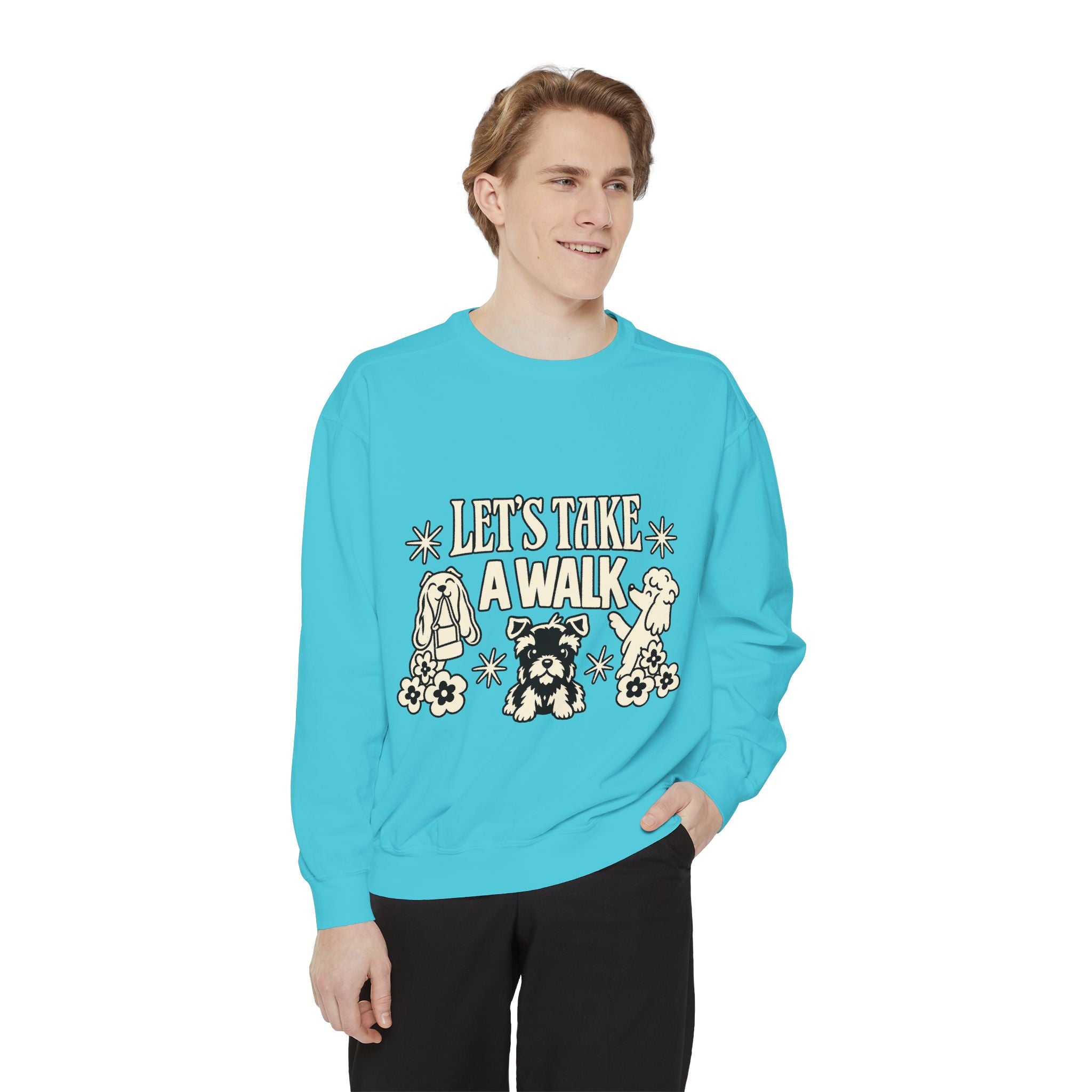Unisex Garment-Dyed Sweatshirt - Sculpted Heritage